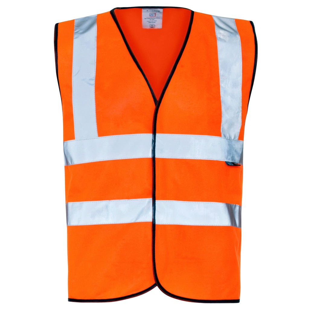 HI VIS VEST ORANGE