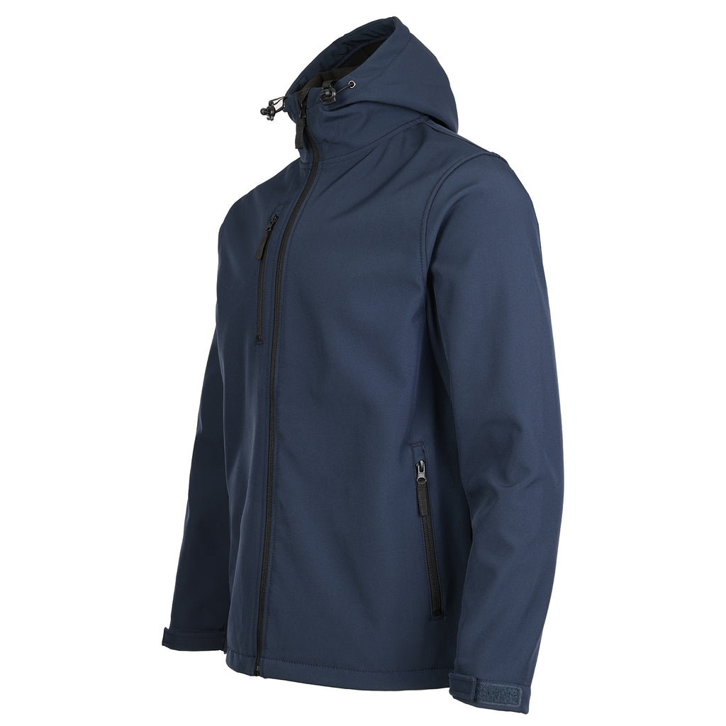 FORT HOLKHAM HOODED SOFTSHELL JACKET