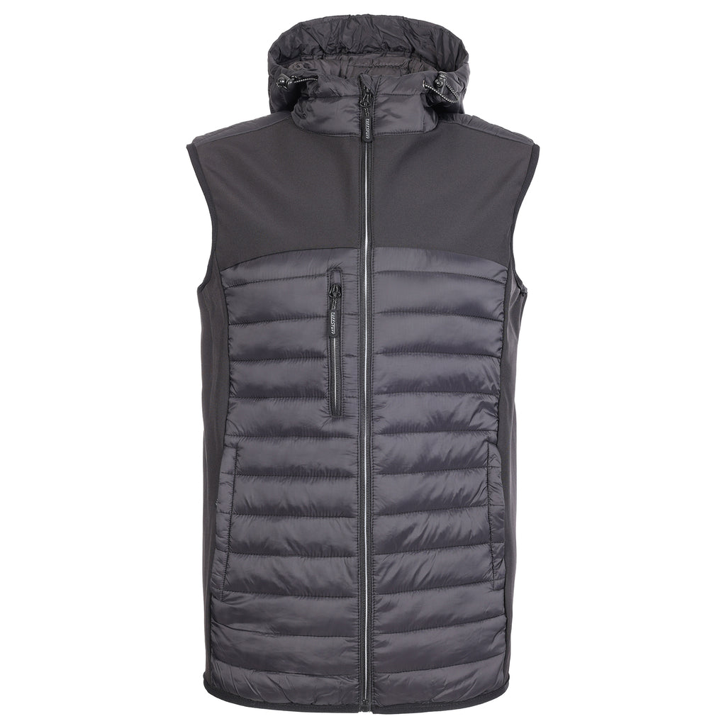 TUFFSTUFF HOWDEN HOODED BODYWARMER BLACK