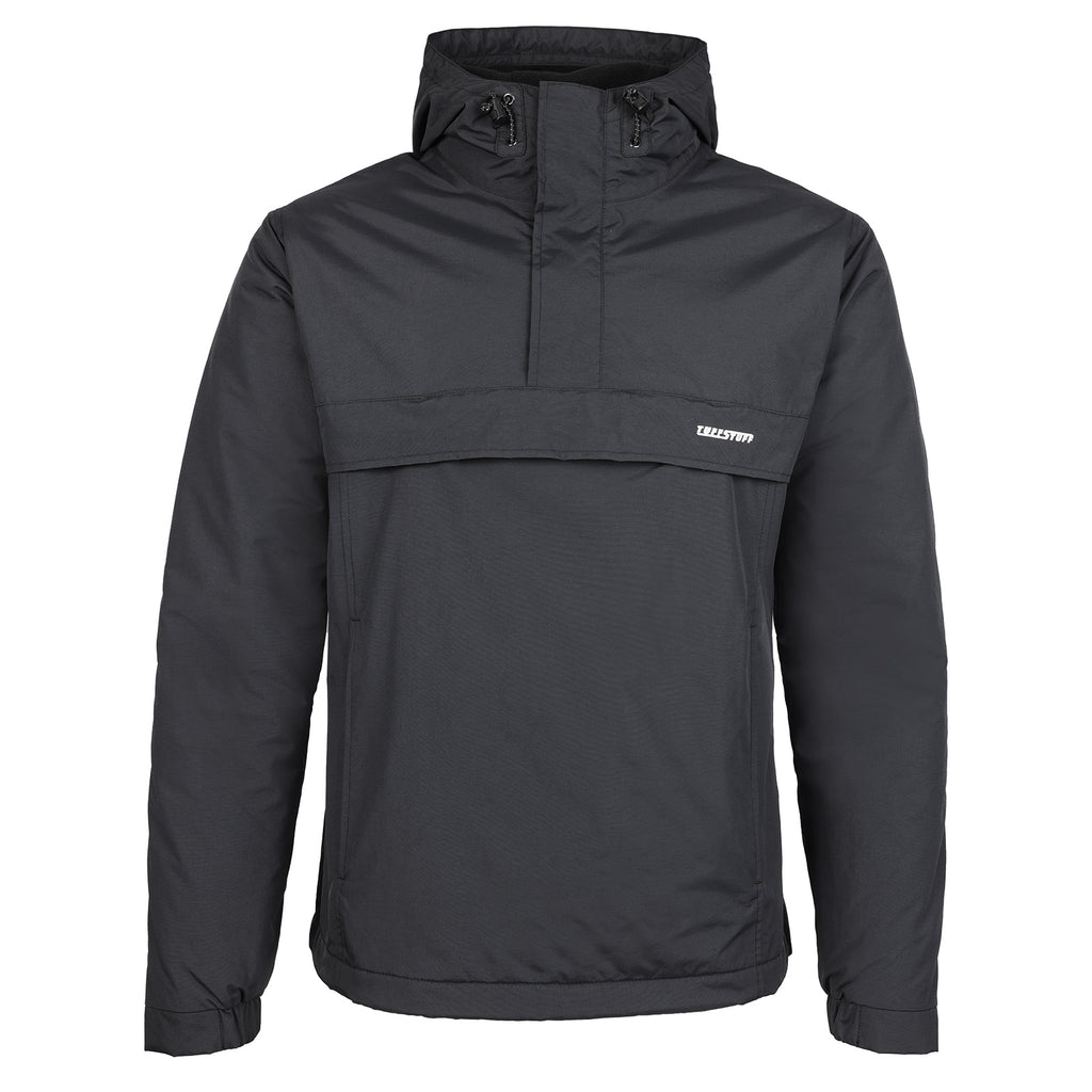 TUFFSTUFF SUTHERLAND LINED WINDBREAKER BLACK