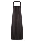 Striped bib apron