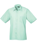 Short sleeve poplin shirt