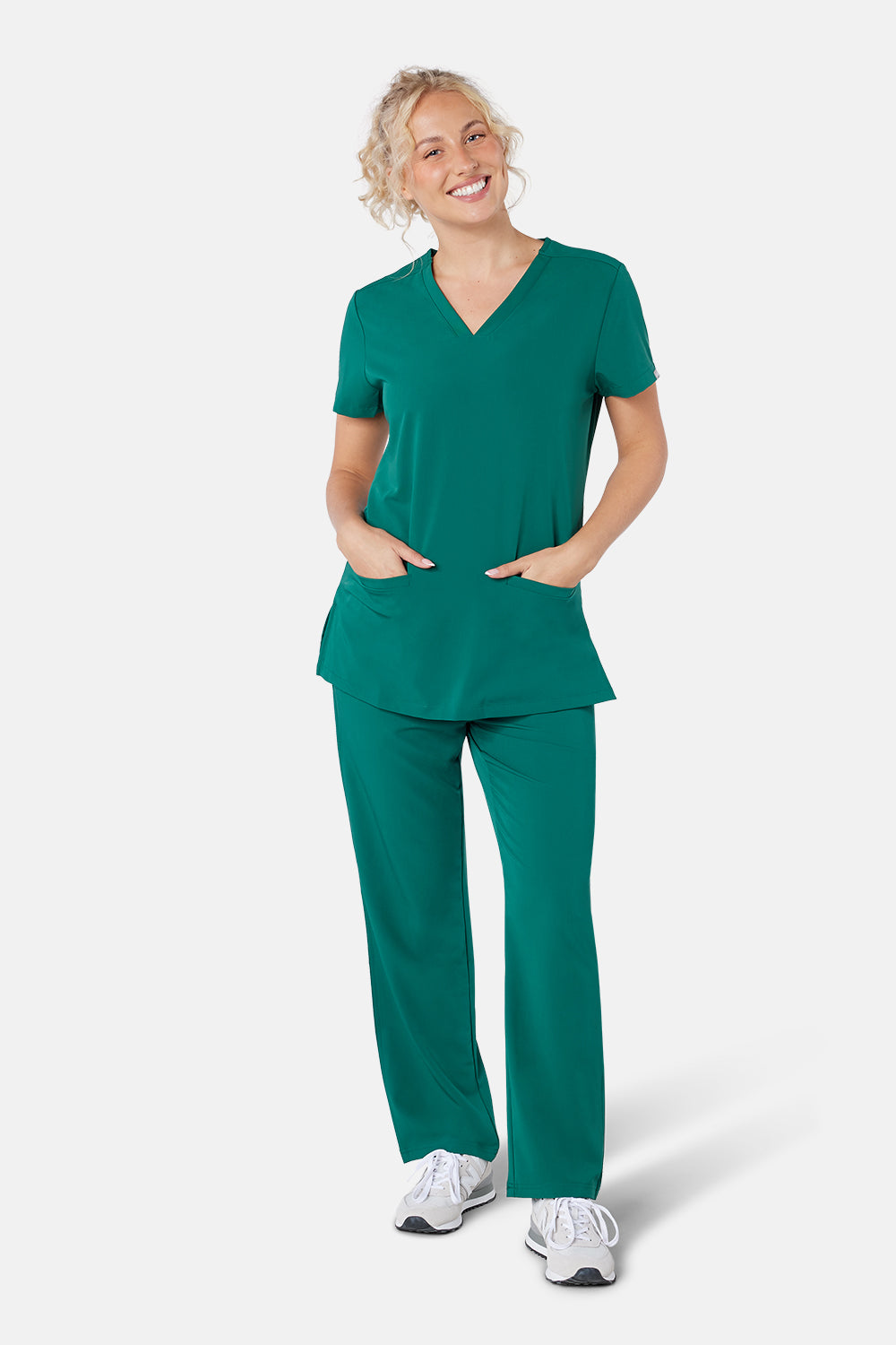 Ari Two Pocket Scrub Top - BEH-4955 - HUN