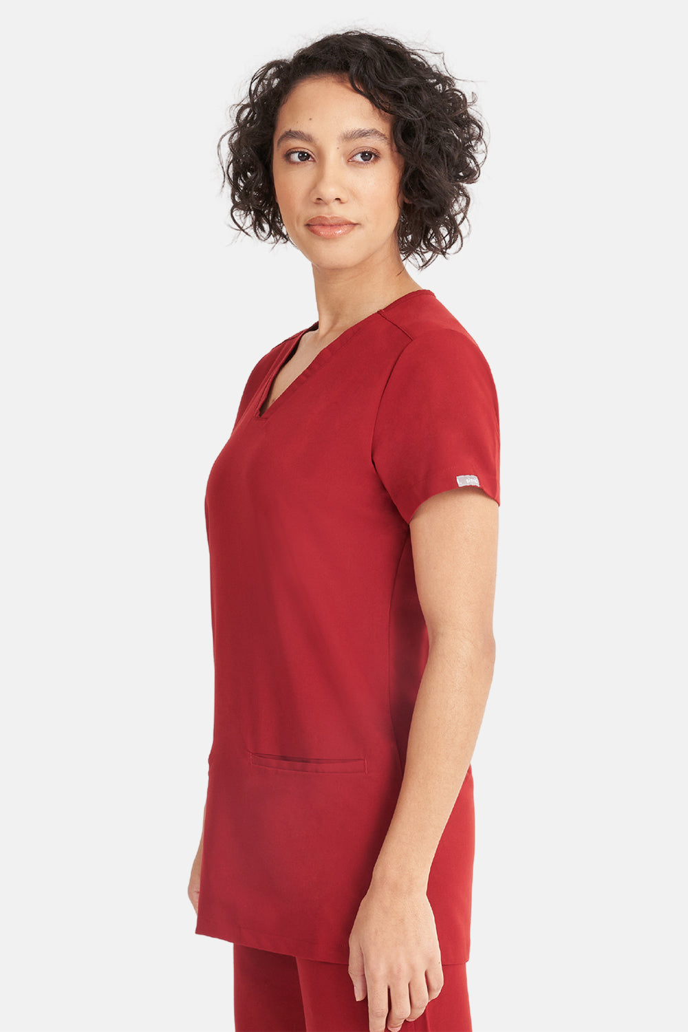 Ari Two Pocket Scrub Top - BEH-4955 - BUR