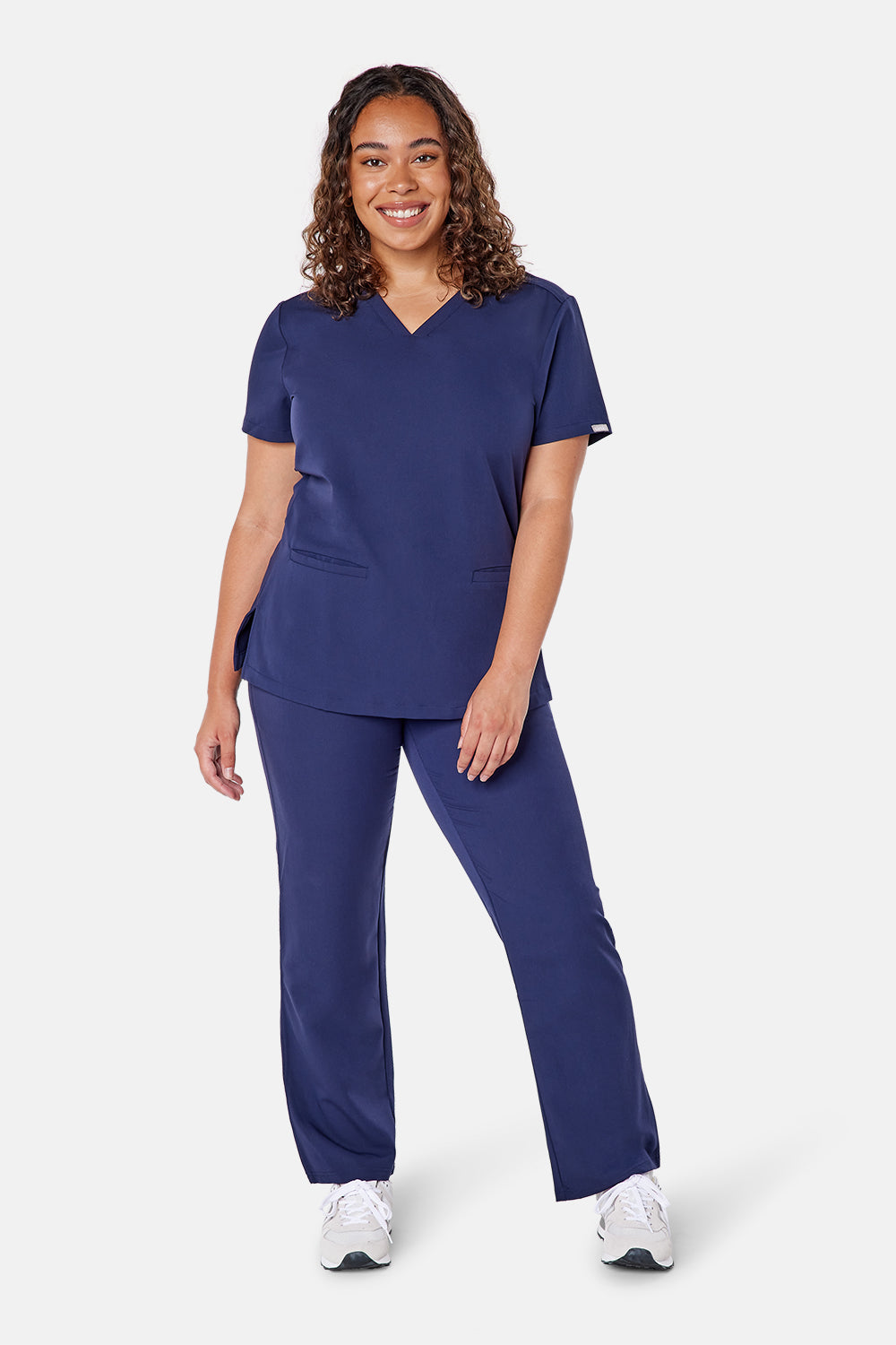 Ari Two Pocket Scrub Top - BEH-4955 - NVY