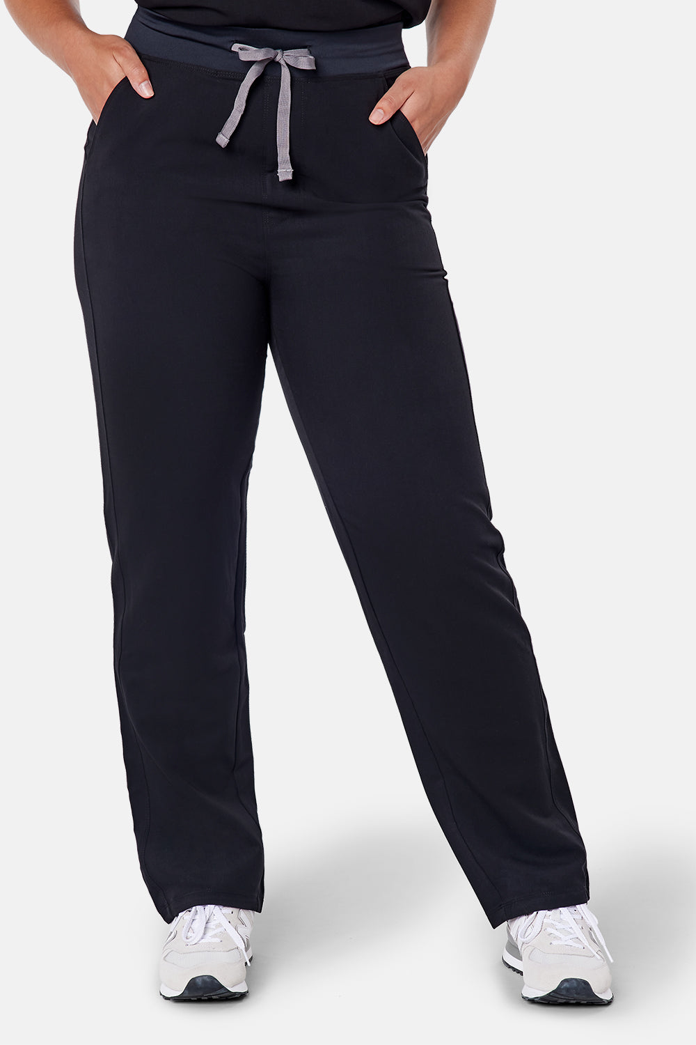 Arlo Straight Leg Scrub Trouser - BEH-4956 - BLK