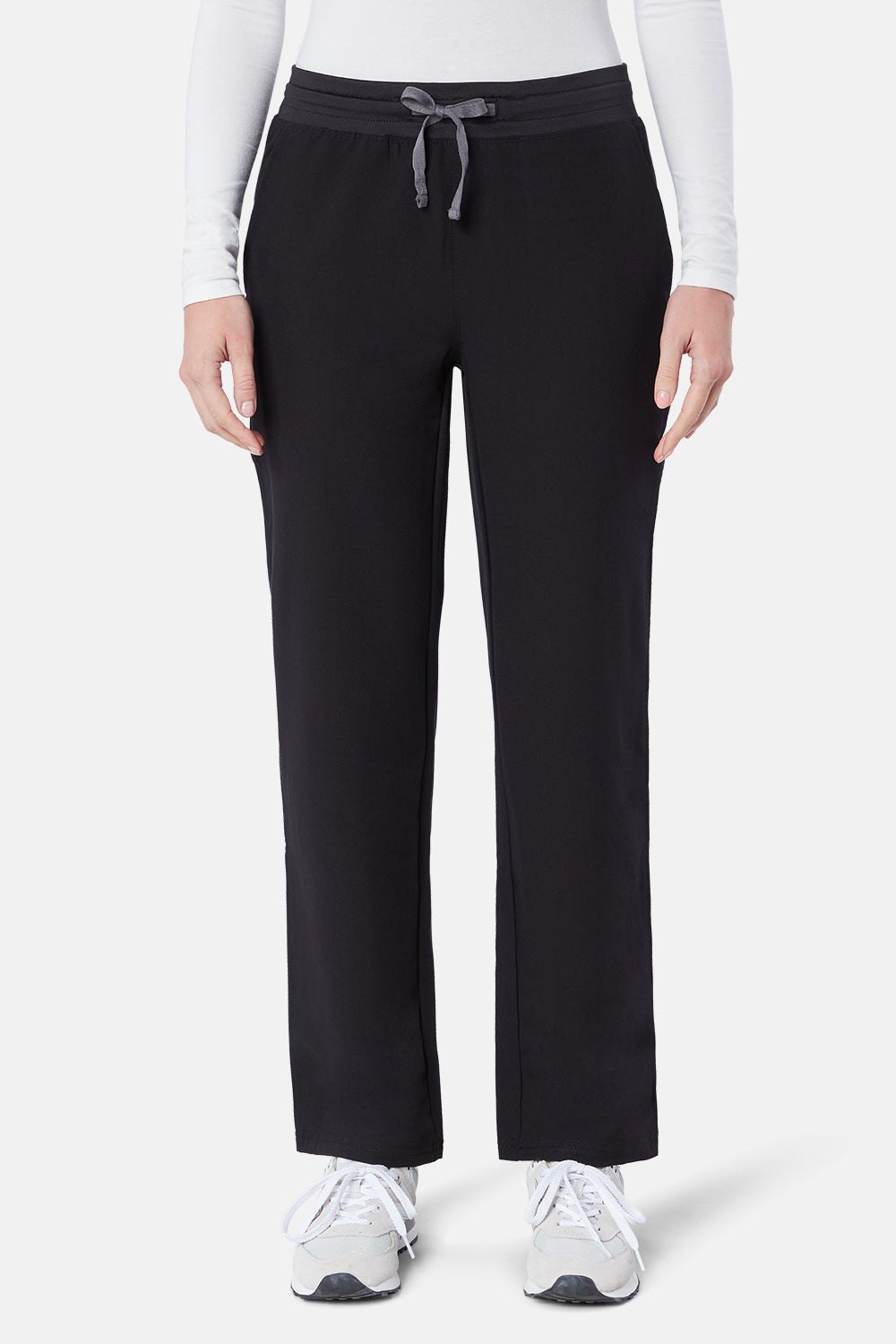Arlo Straight Leg Scrub Trouser - BEH-4956 - BLK