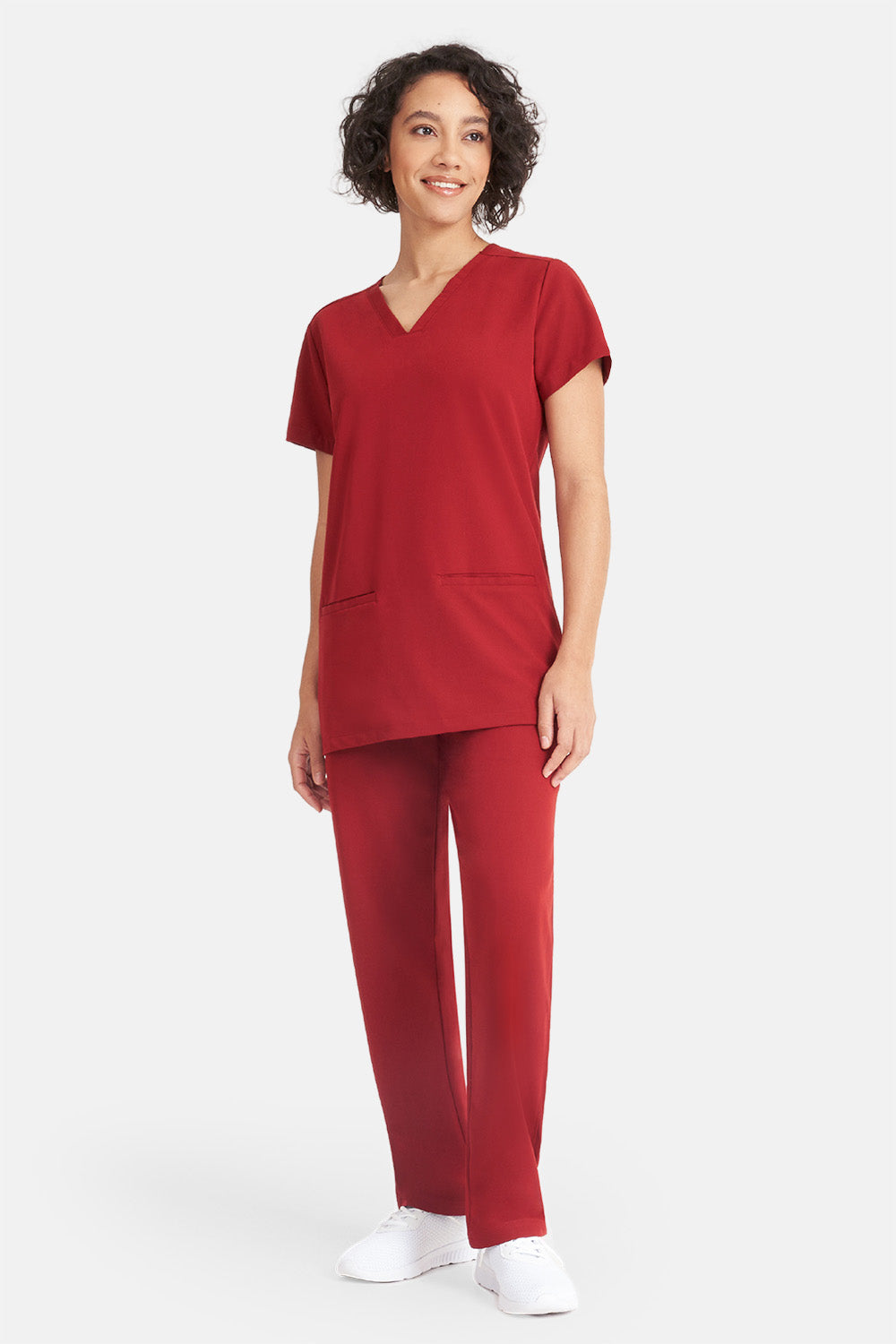 Arlo Straight Leg Scrub Trouser - BEH-4956 - BUR