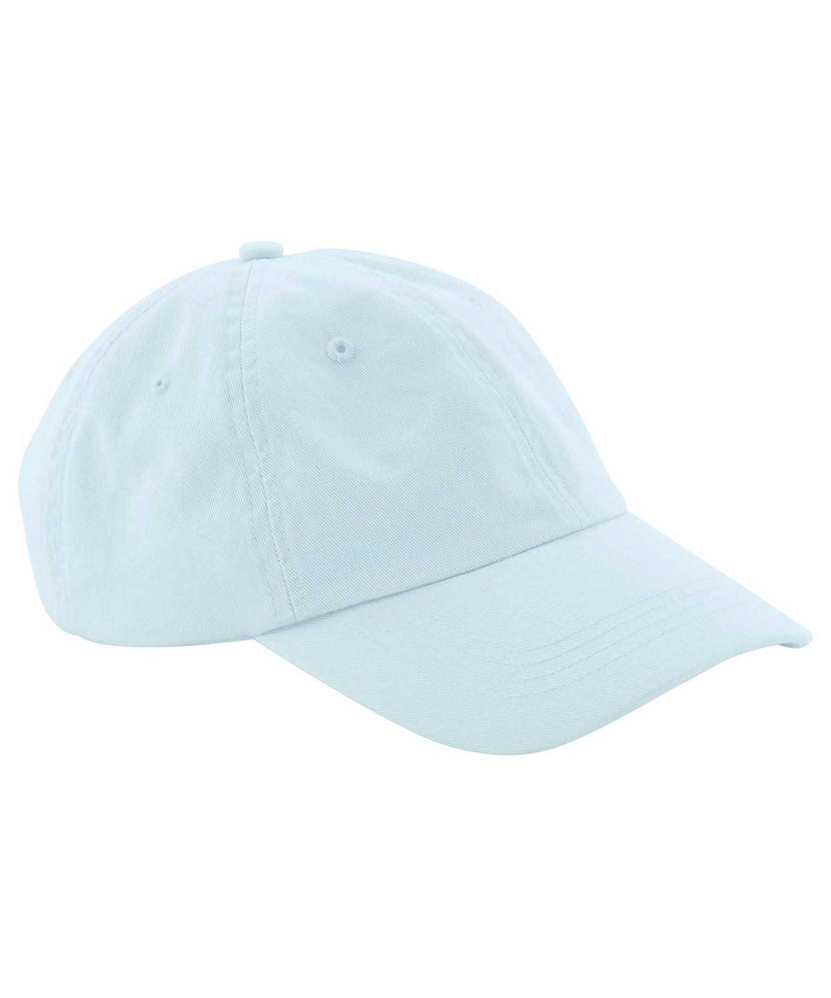 Junior low-profile 6-panel dad cap