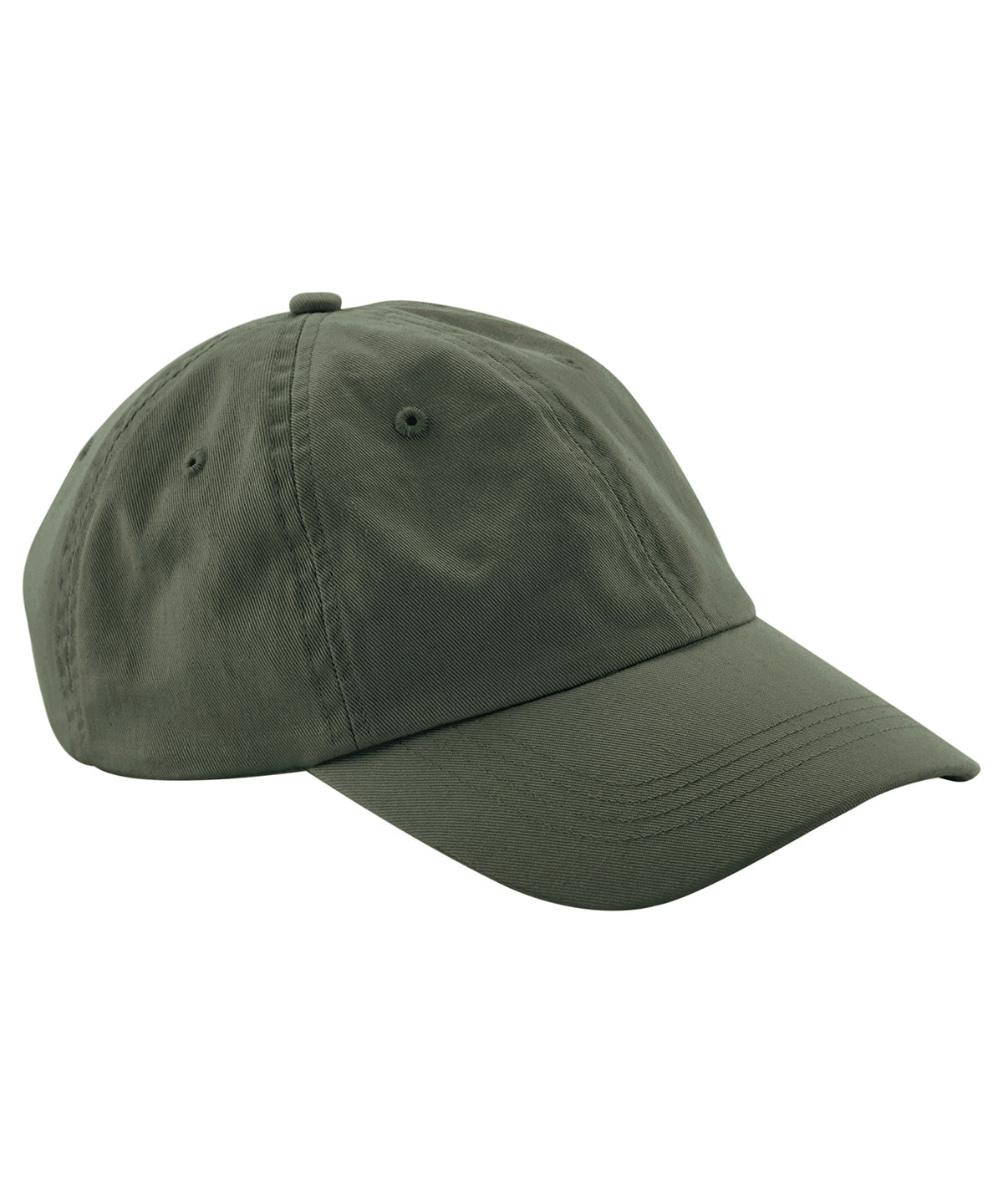Low-profile 6-panel dad cap