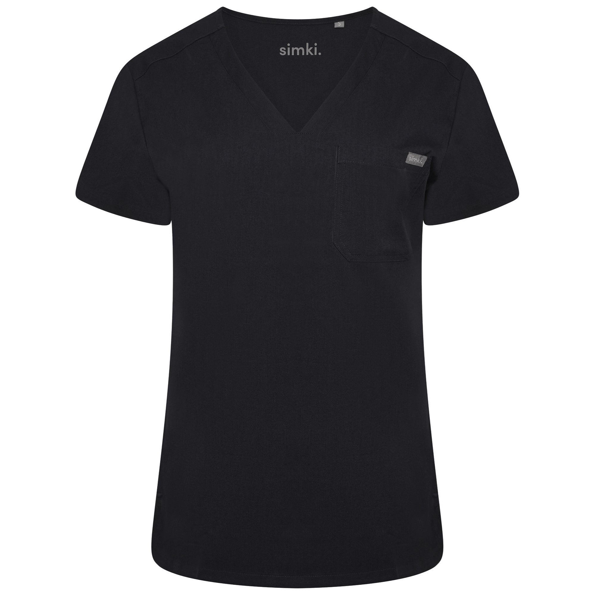 Nova One Pocket Scrub Top - BEH-4957 - BLK