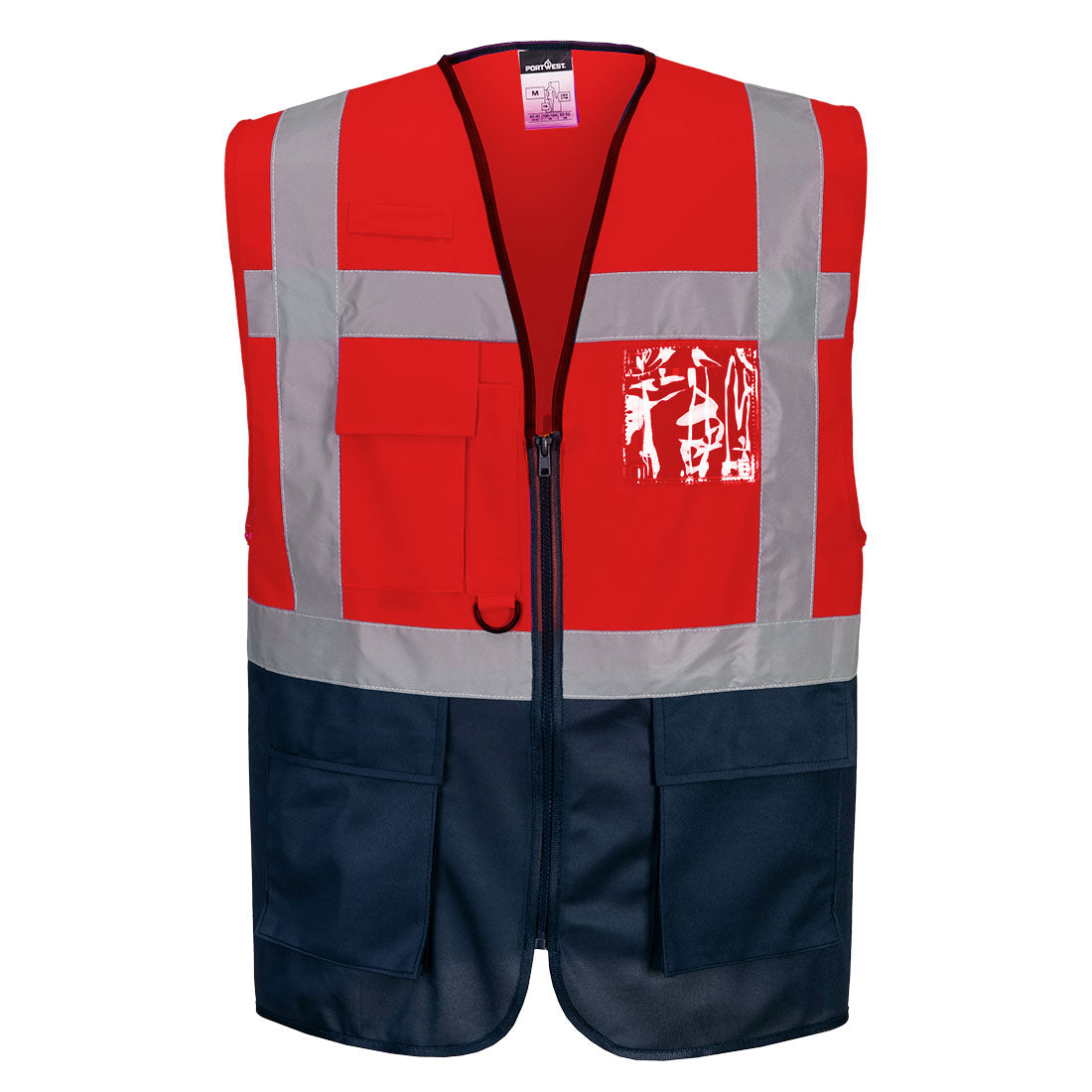 Warsaw Hi-Vis Contrast Executive Vest