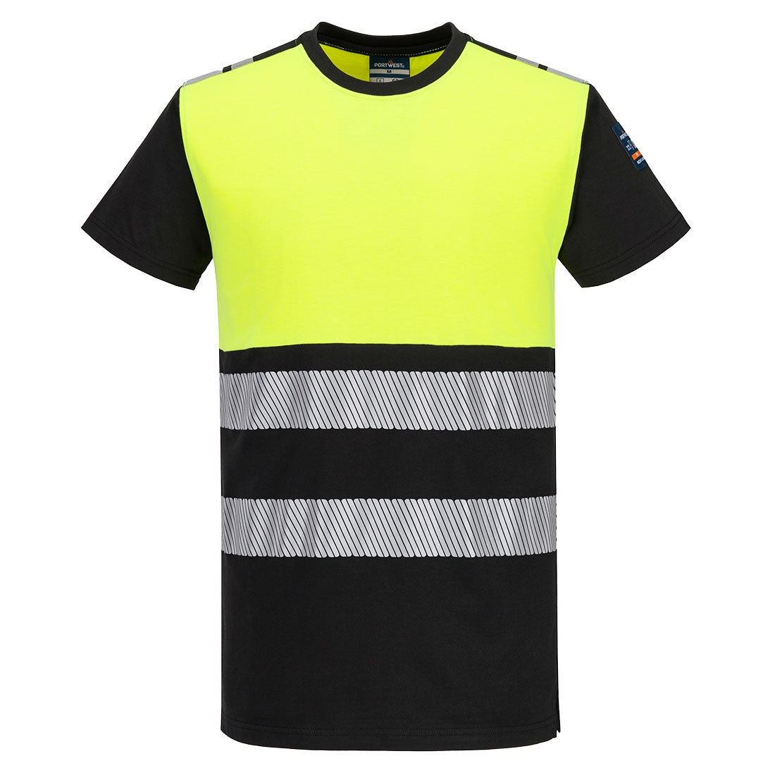 PW3 Modaflame Knit Hi-Vis Class 1 FR Short Sleeve T-Shirt