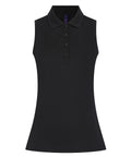 Women’s sleeveless Coolplus® polo shirt