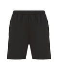Knitted shorts with zip pockets
