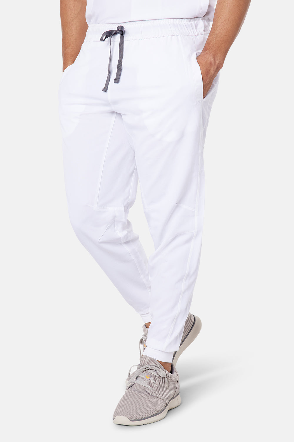 Maxwell Scrub Jogger - BEH-4953 - WHT