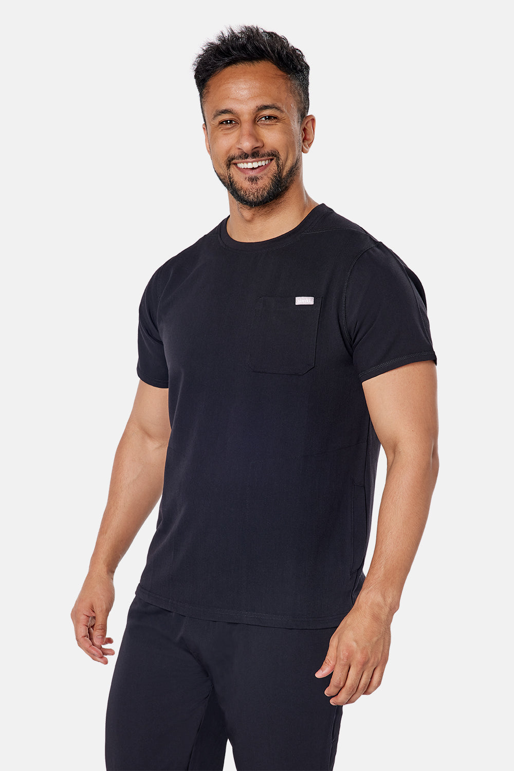 Miles Scrub Top - BEH-4951 - BLK