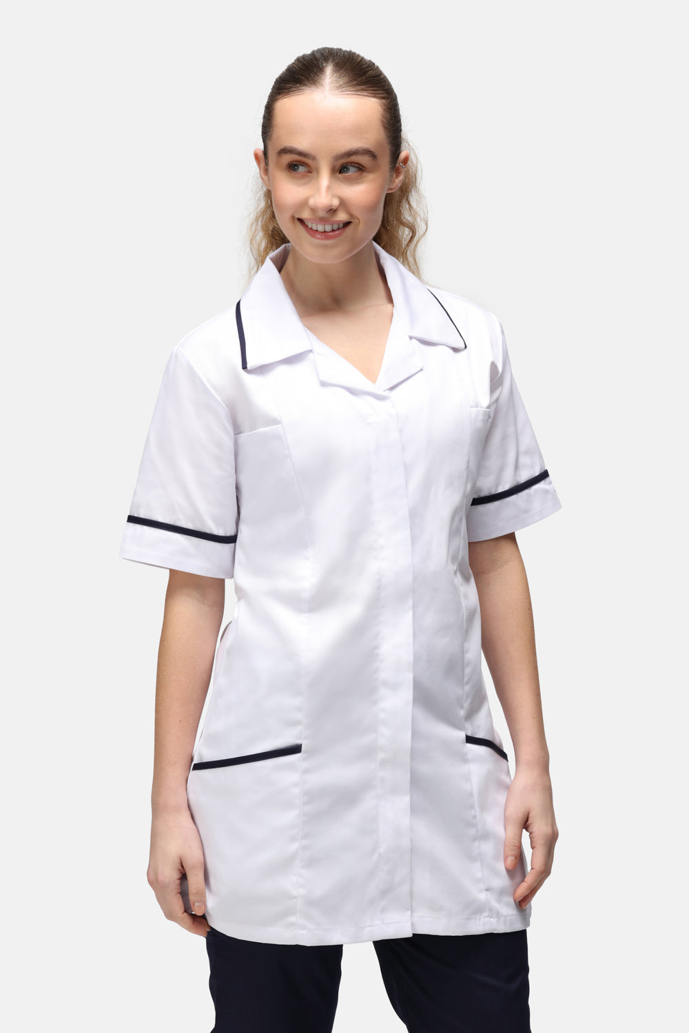 Ladies Tunic with Revere Collar