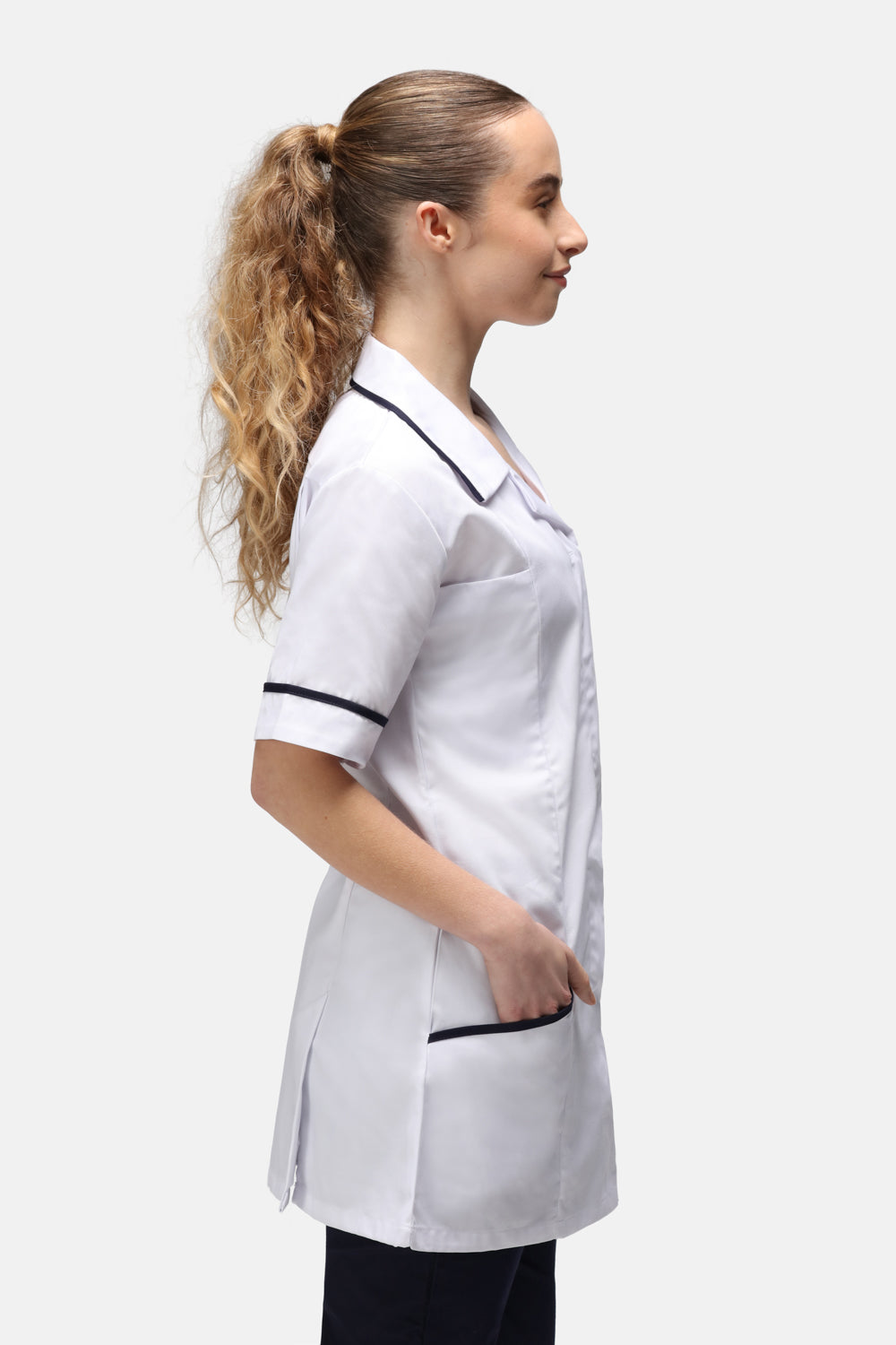 Ladies Tunic with Revere Collar