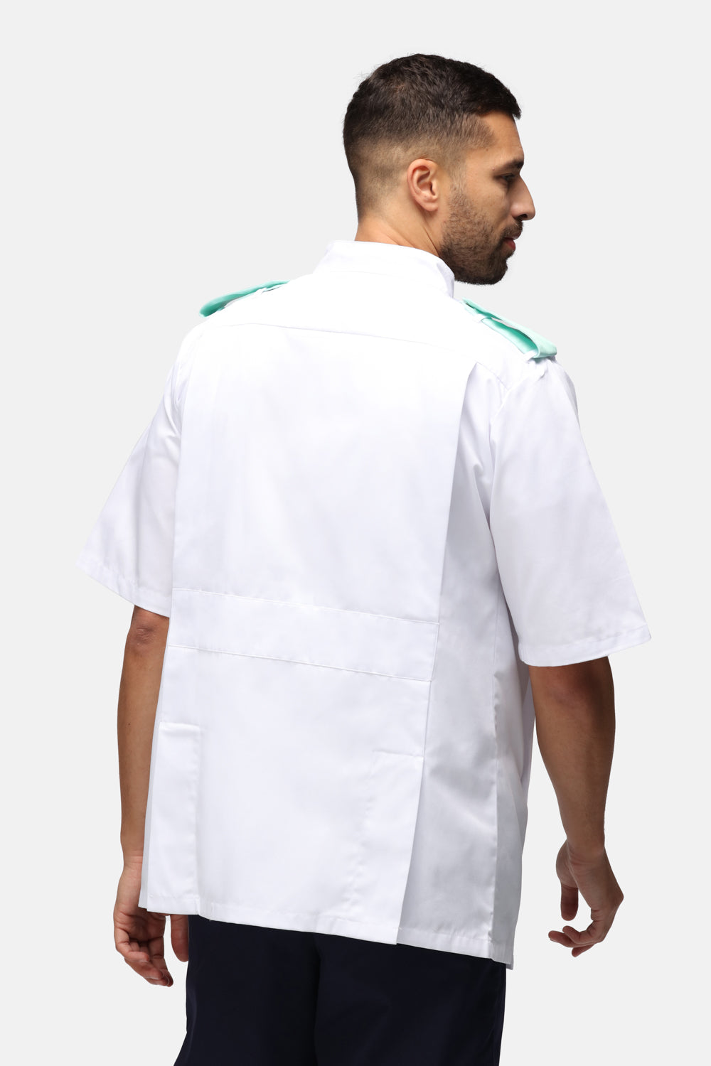 Male Dental Tunic with Epaulette Loops