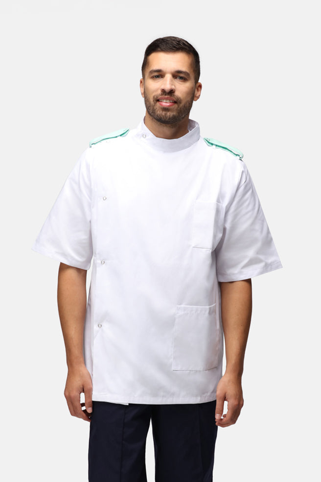 Male Dental Tunic with Epaulette Loops