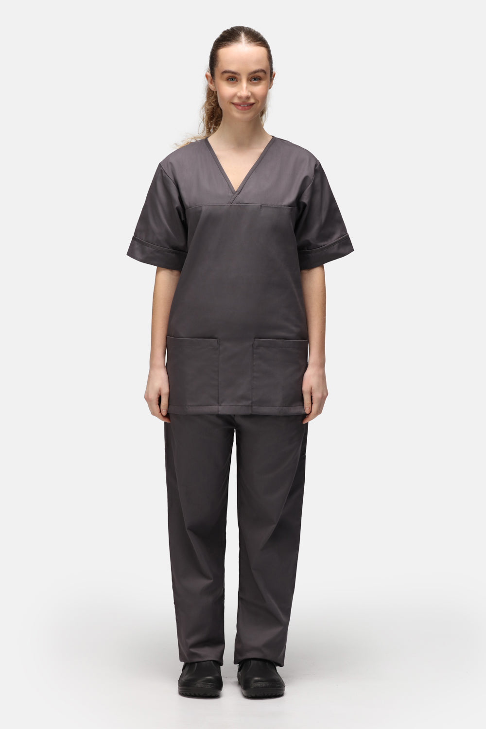 Plain Smart Scrub Top