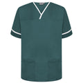 Contrast Trim Smart Scrub Top