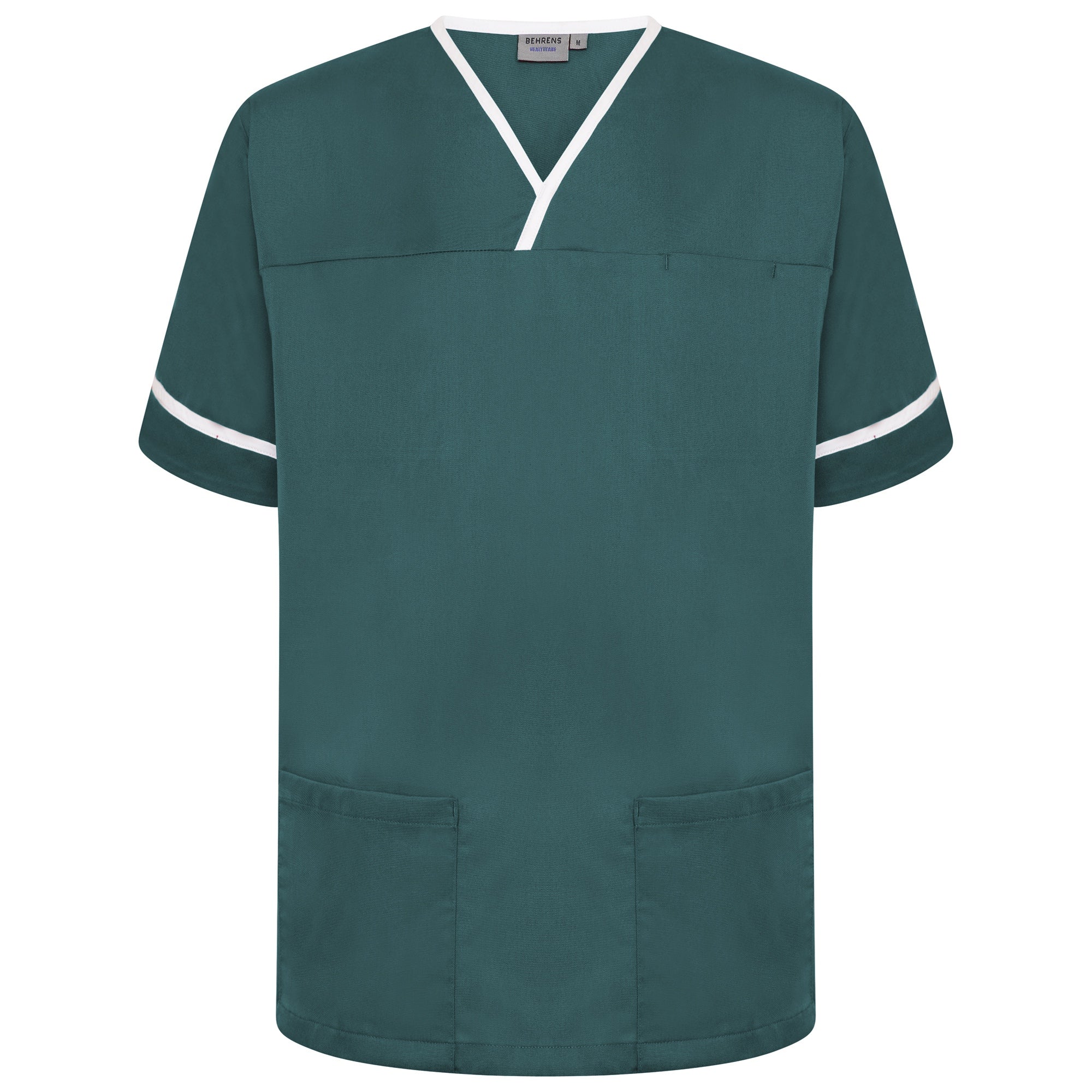 Contrast Trim Smart Scrub Top
