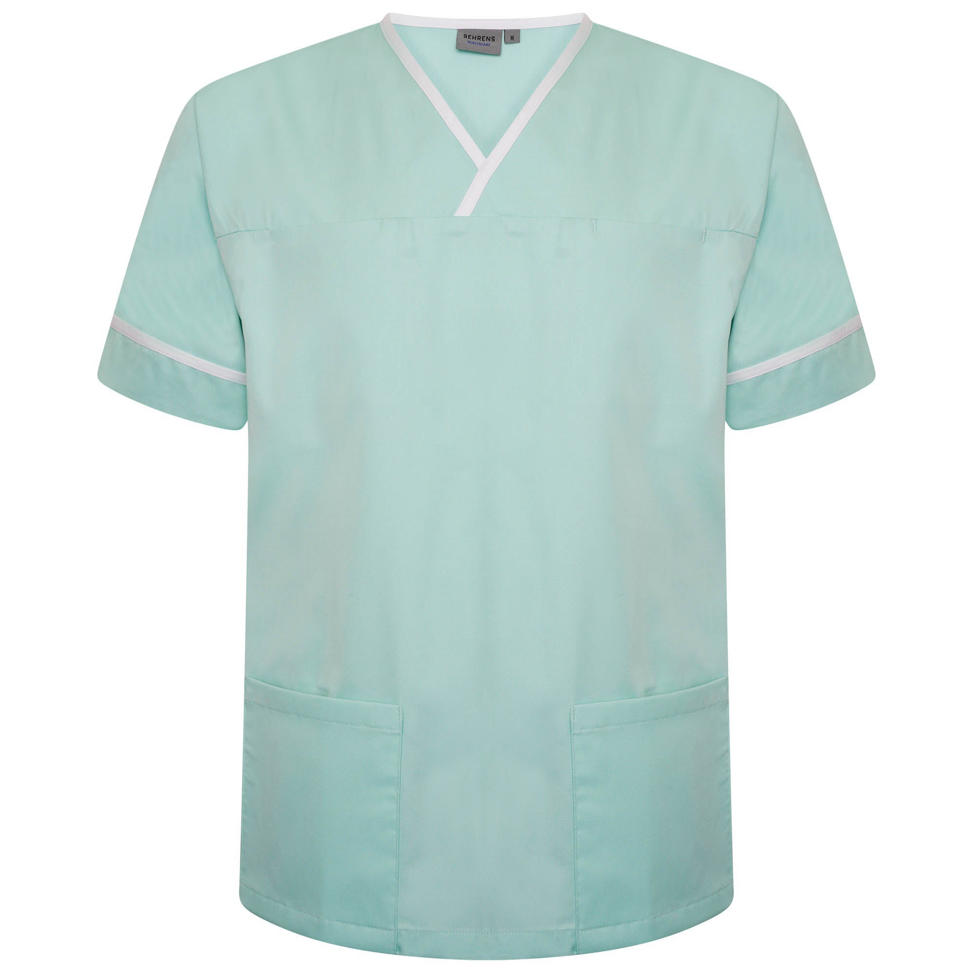 Contrast Trim Smart Scrub Top