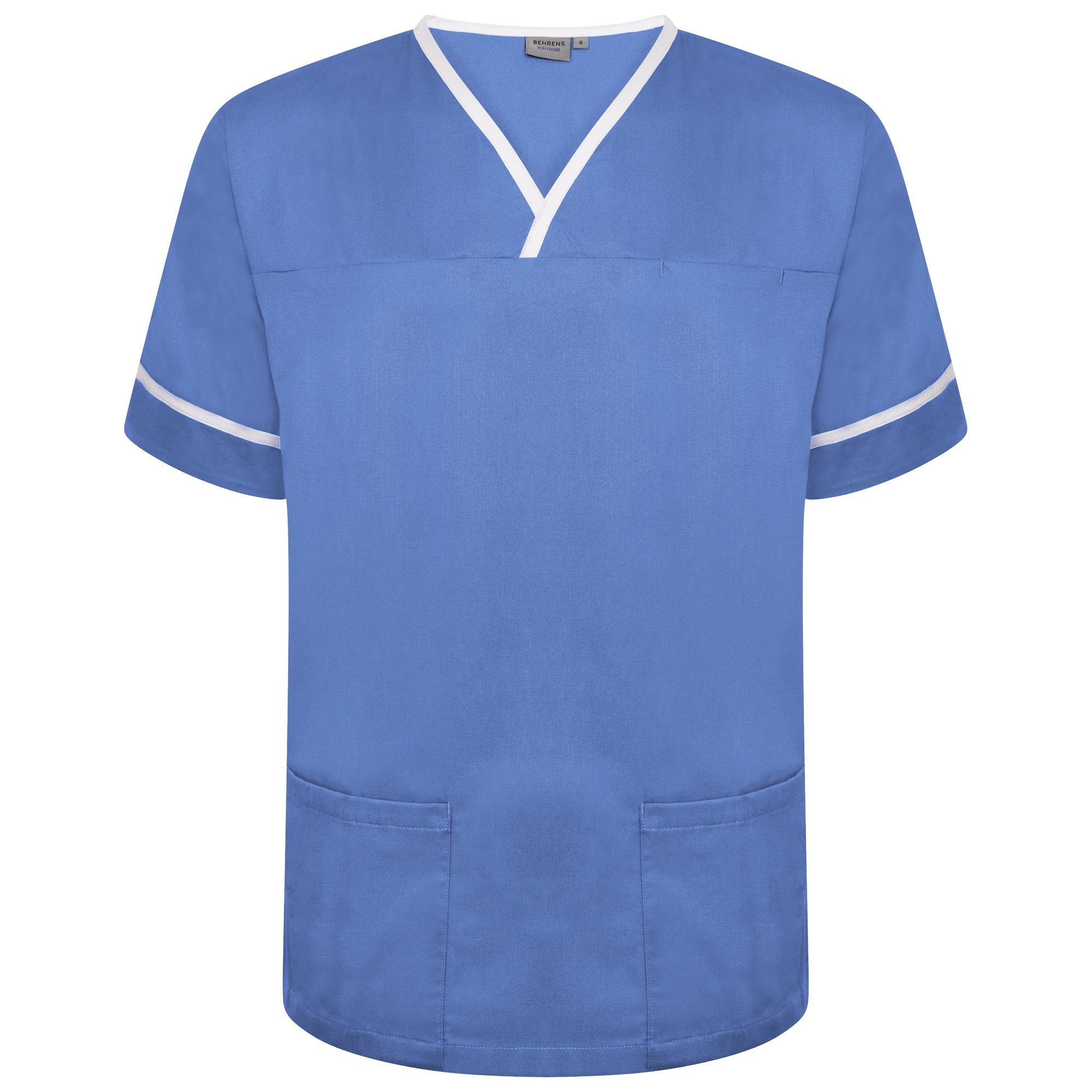 Contrast Trim Smart Scrub Top