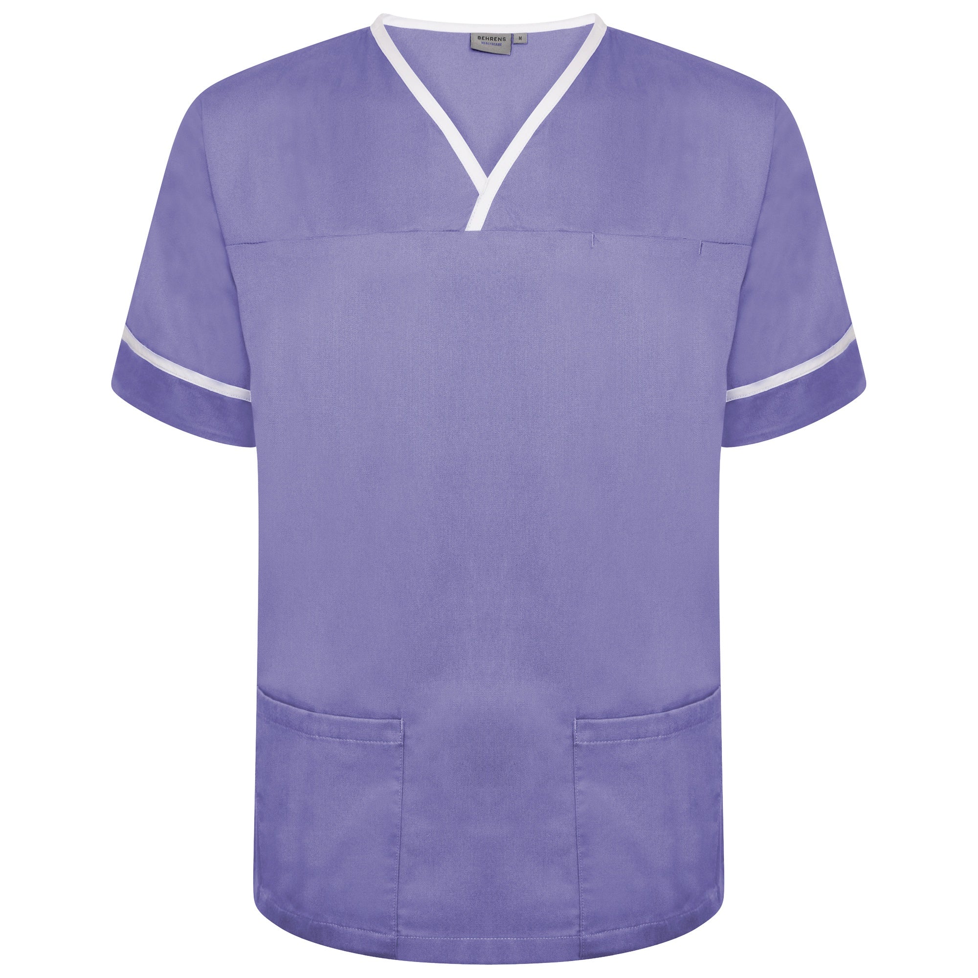 Contrast Trim Smart Scrub Top