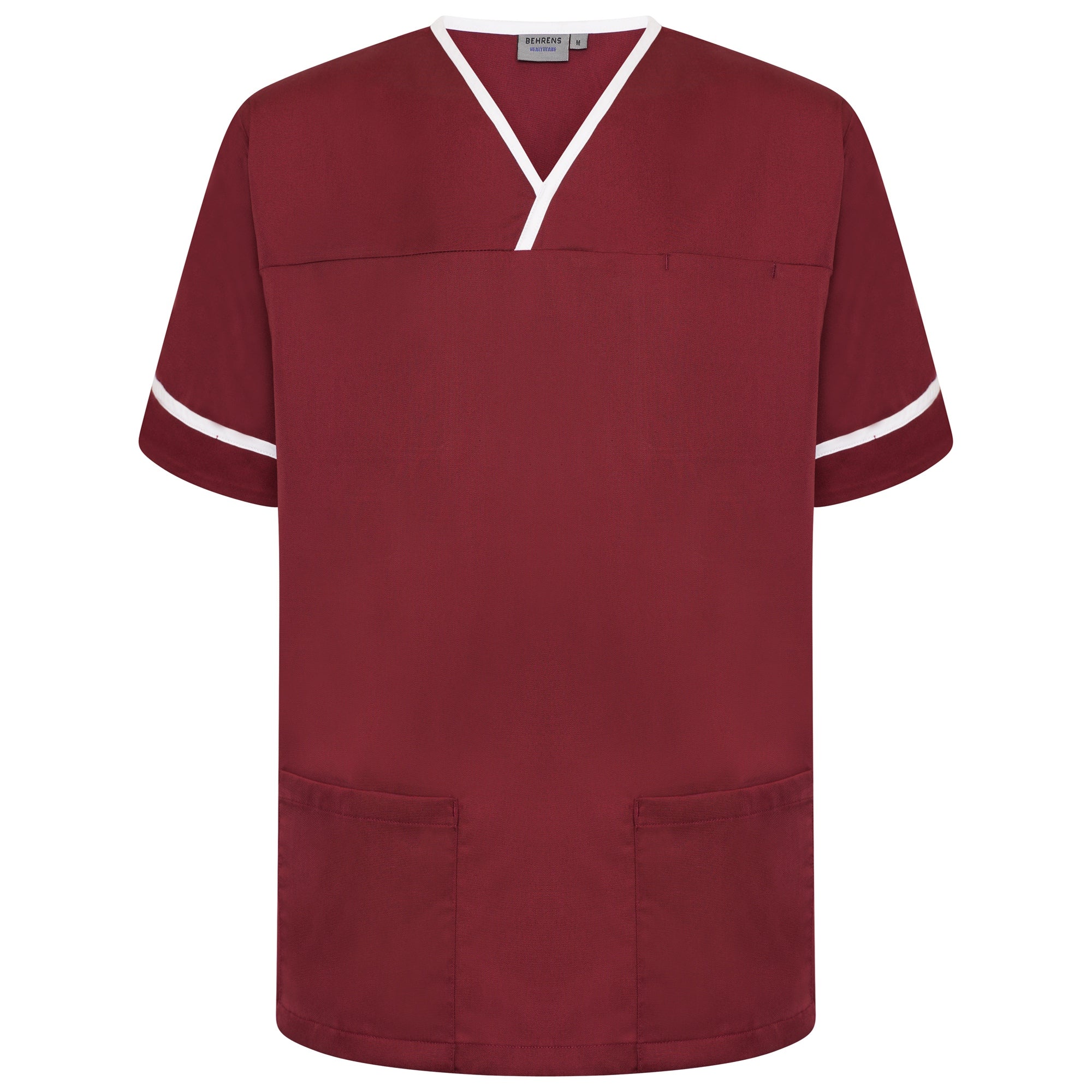 Contrast Trim Smart Scrub Top