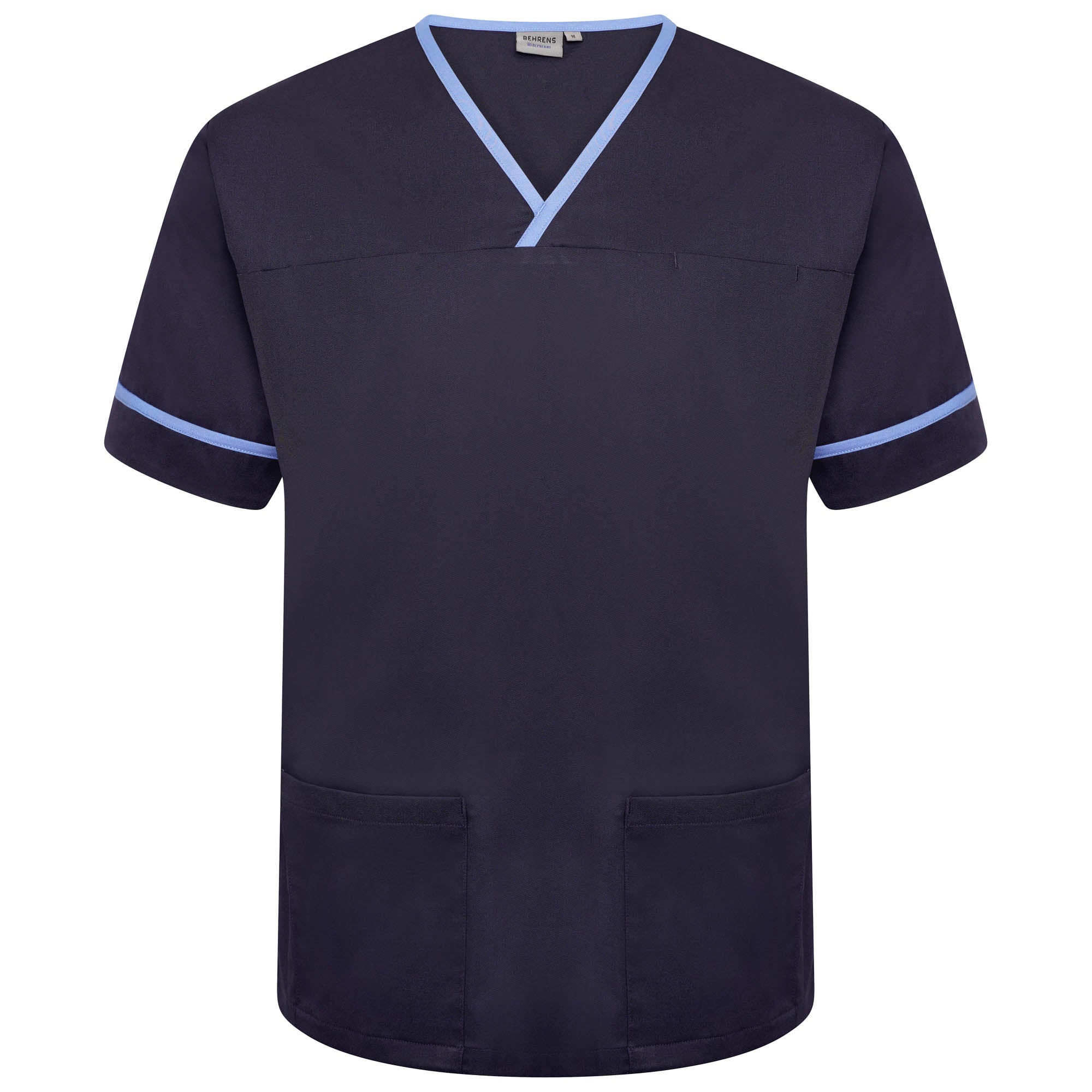 Contrast Trim Smart Scrub Top