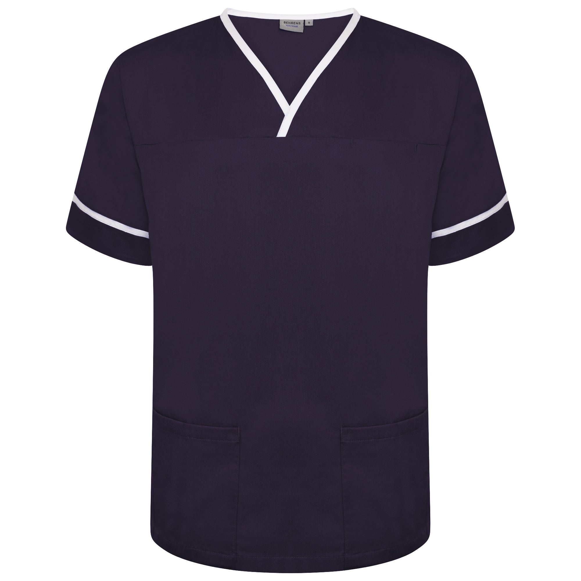 Contrast Trim Smart Scrub Top