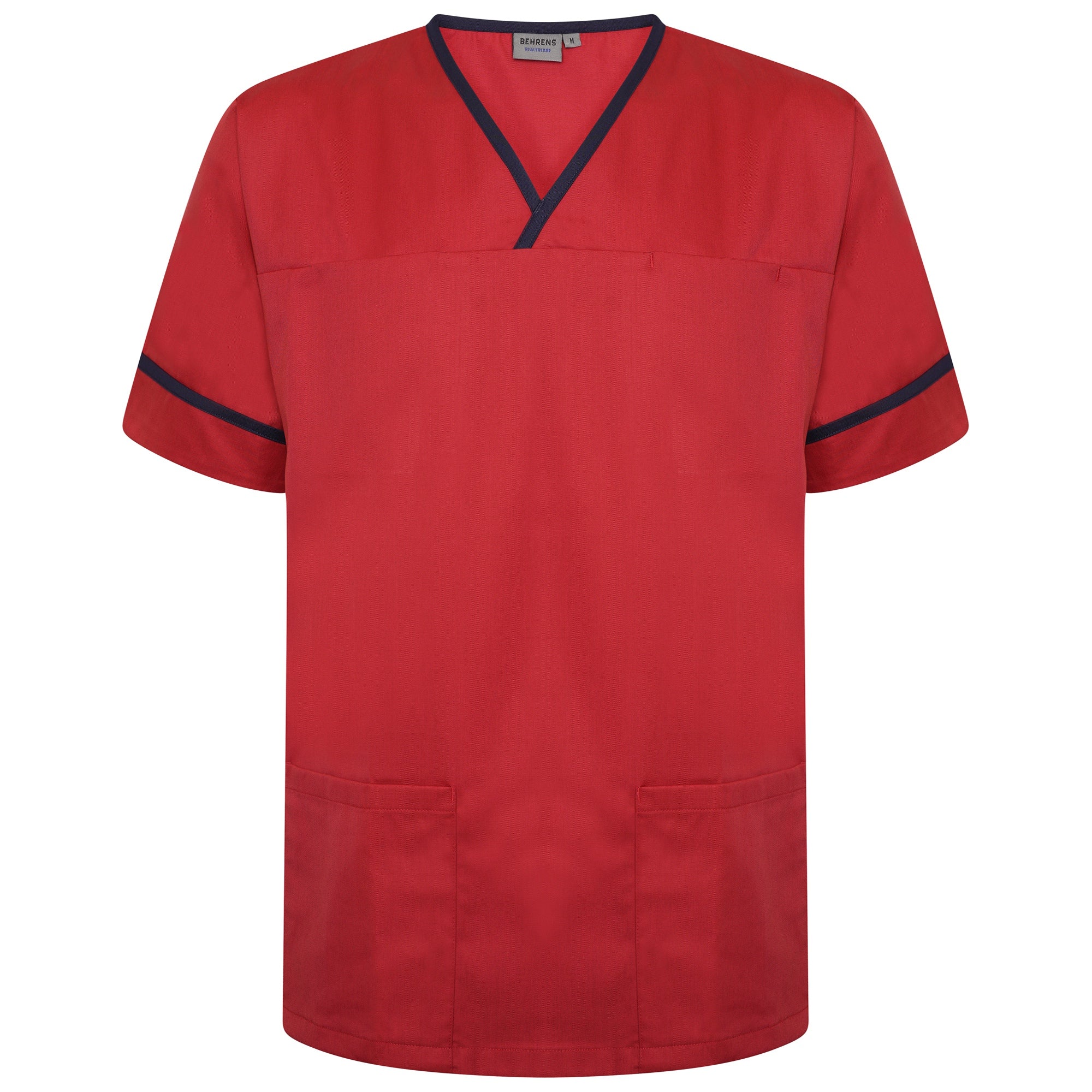 Contrast Trim Smart Scrub Top