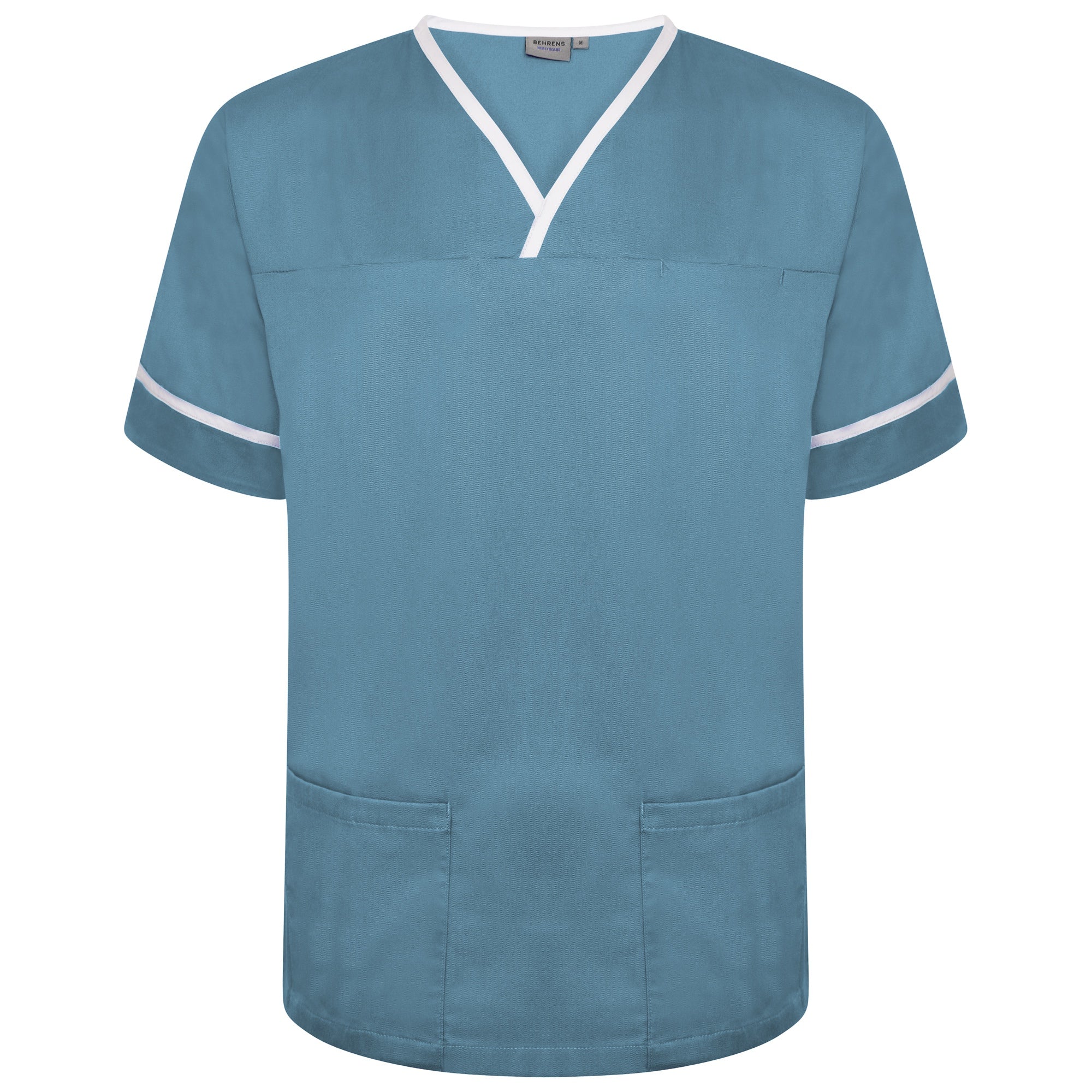 Contrast Trim Smart Scrub Top