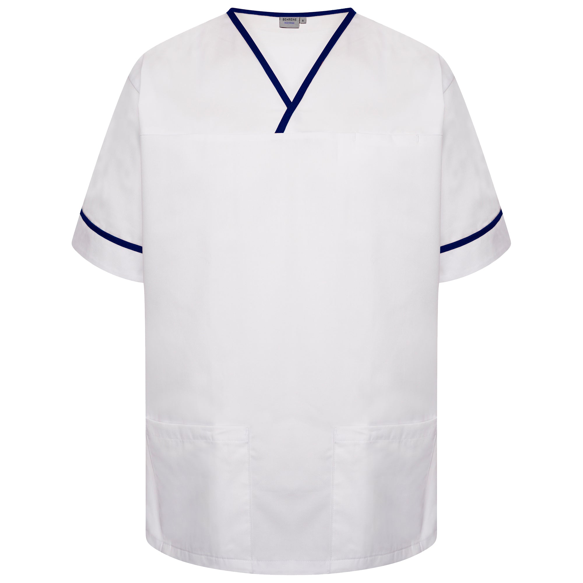 Contrast Trim Smart Scrub Top