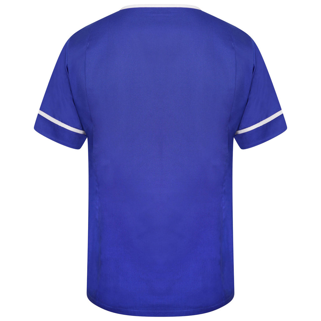 Contrast Trim Smart Scrub Top