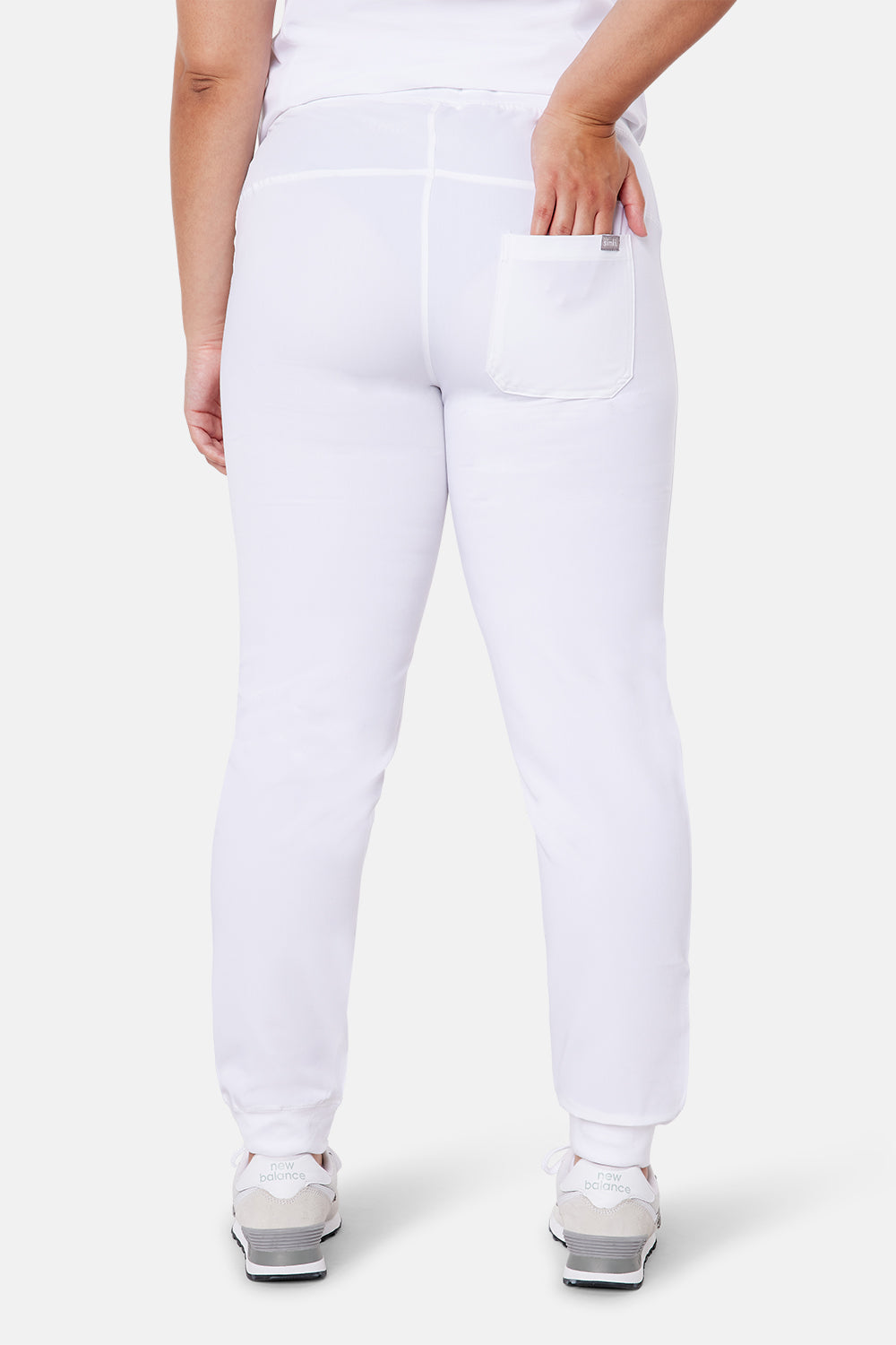 Neo Jogger Scrub Trouser - BEH-4958 - WHT