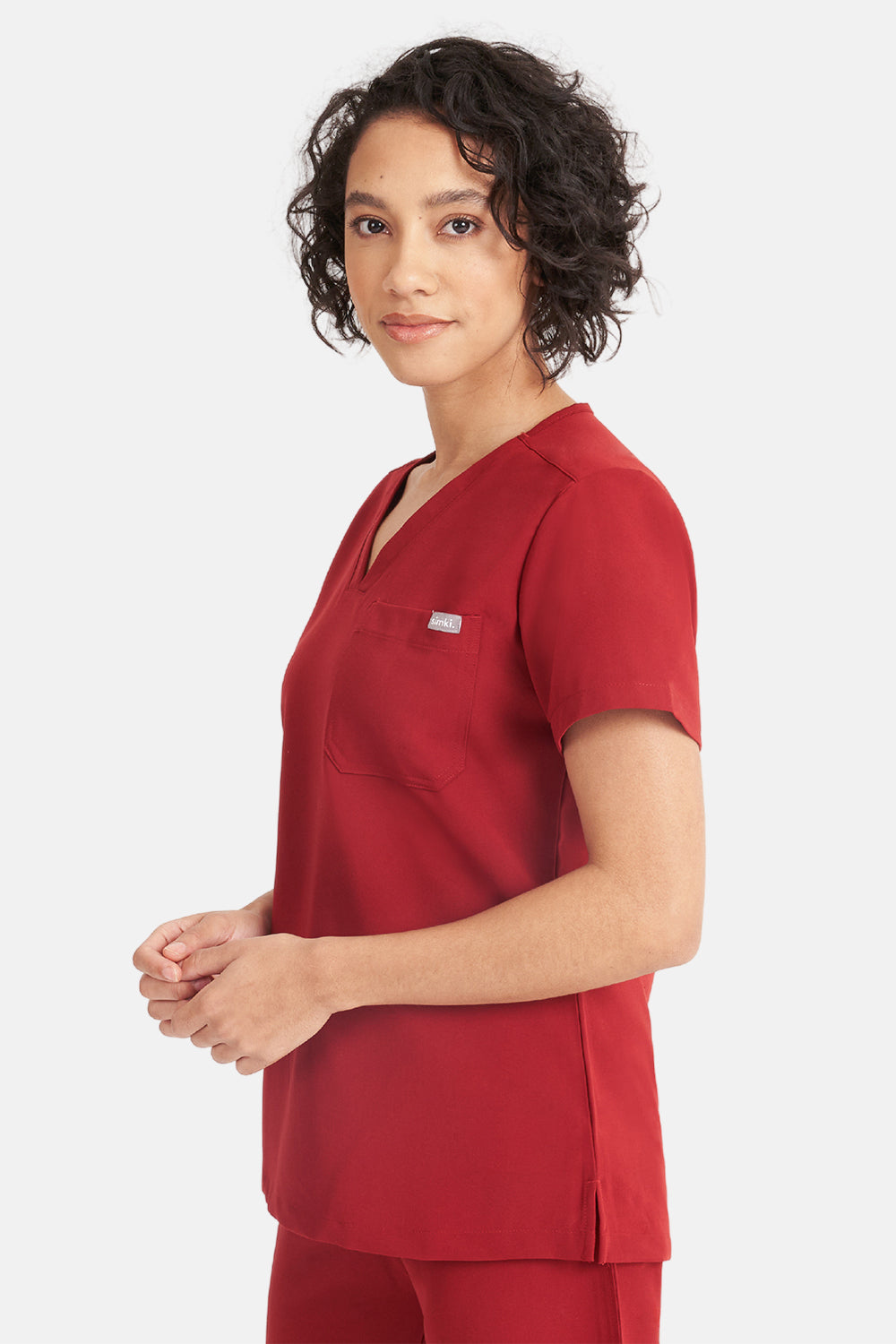 Nova One Pocket Scrub Top - BEH-4957 - BUR