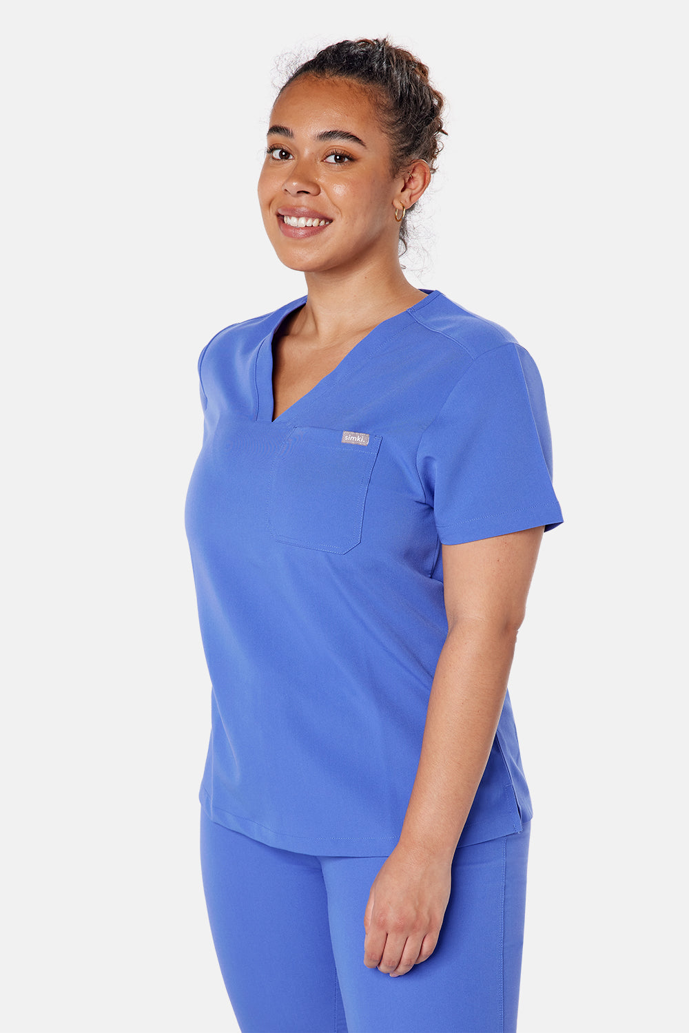 Nova One Pocket Scrub Top - BEH-4957 - CBL