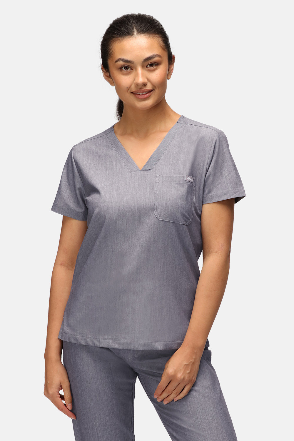 Nova One Pocket Scrub Top - BEH-4957 - CHA