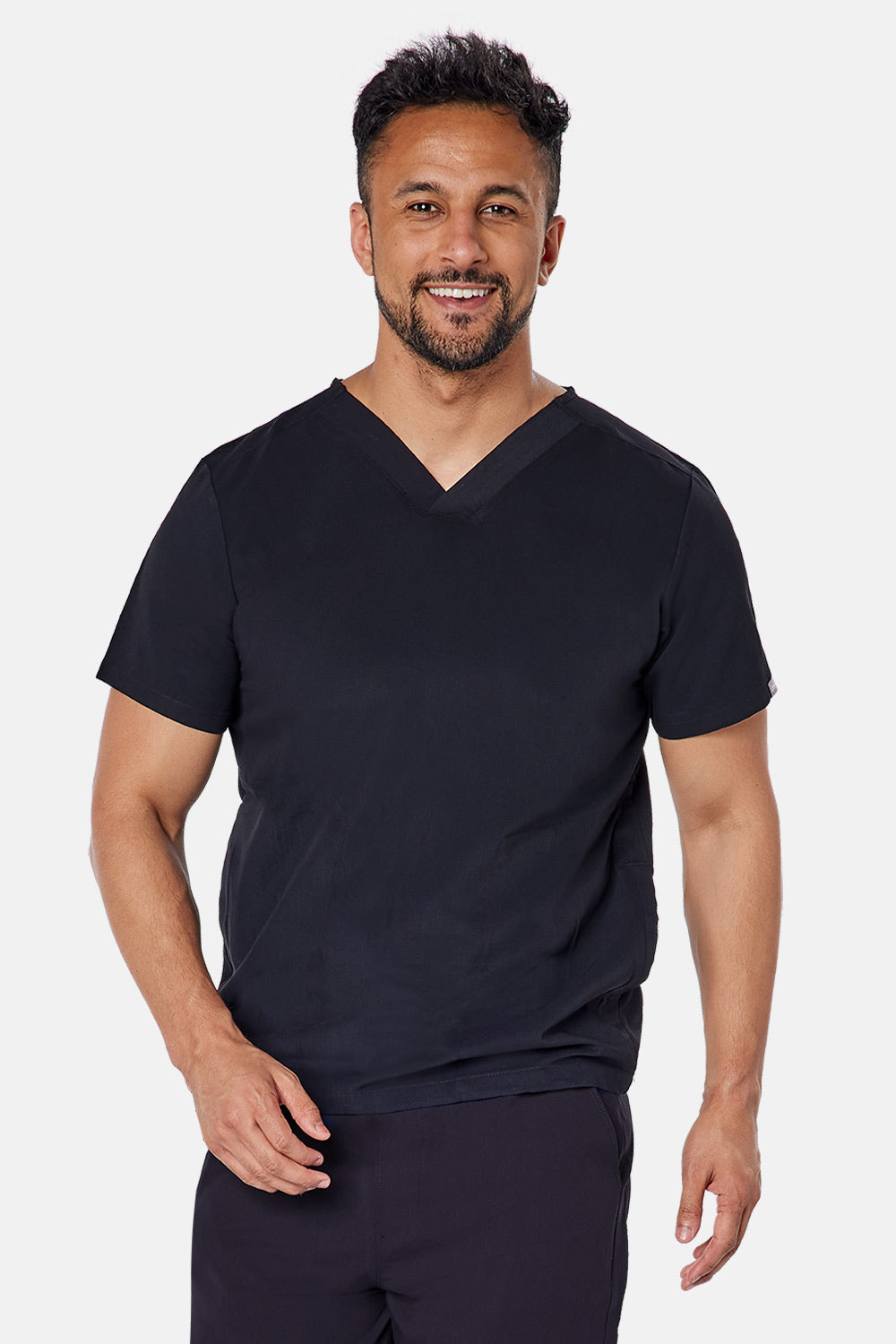 Oscar Scrub Top - BEH-4950 - BLK