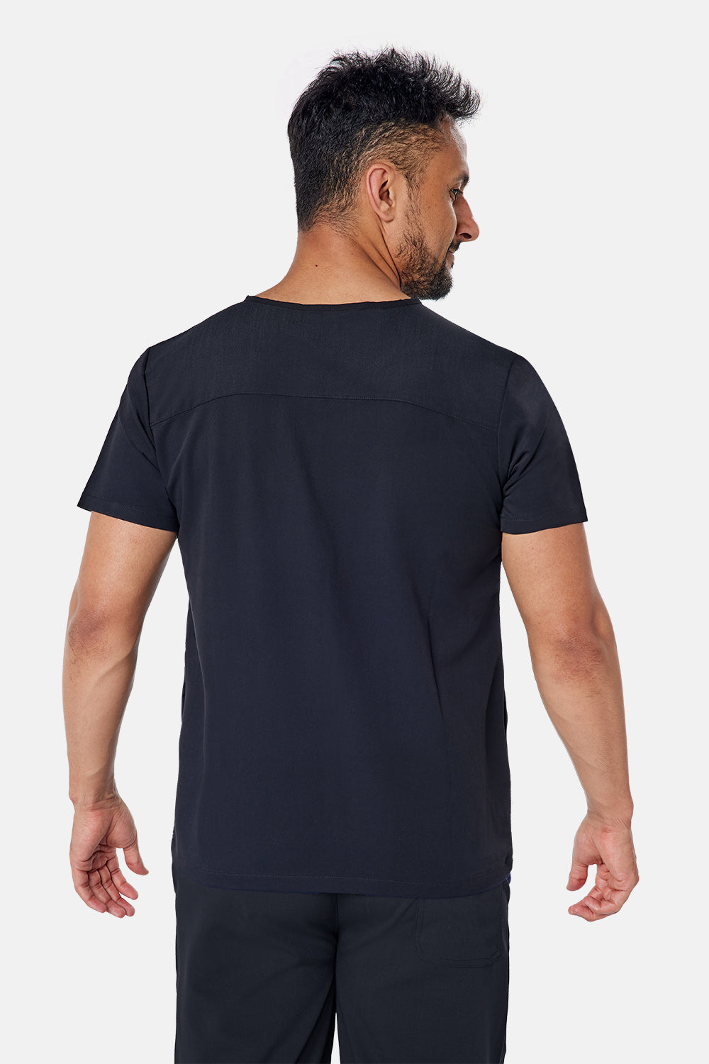 Oscar Scrub Top - BEH-4950 - BLK