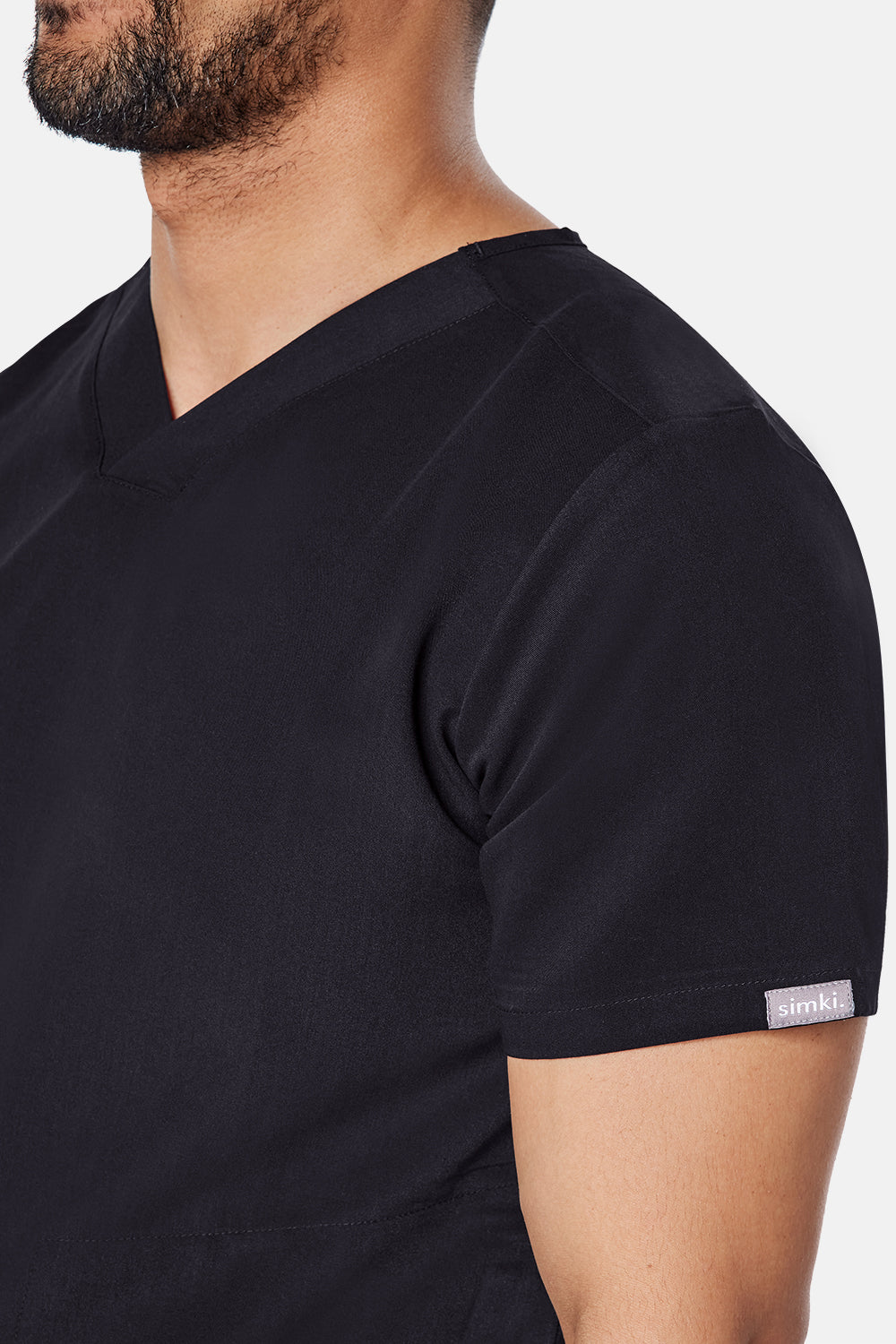 Oscar Scrub Top - BEH-4950 - BLK