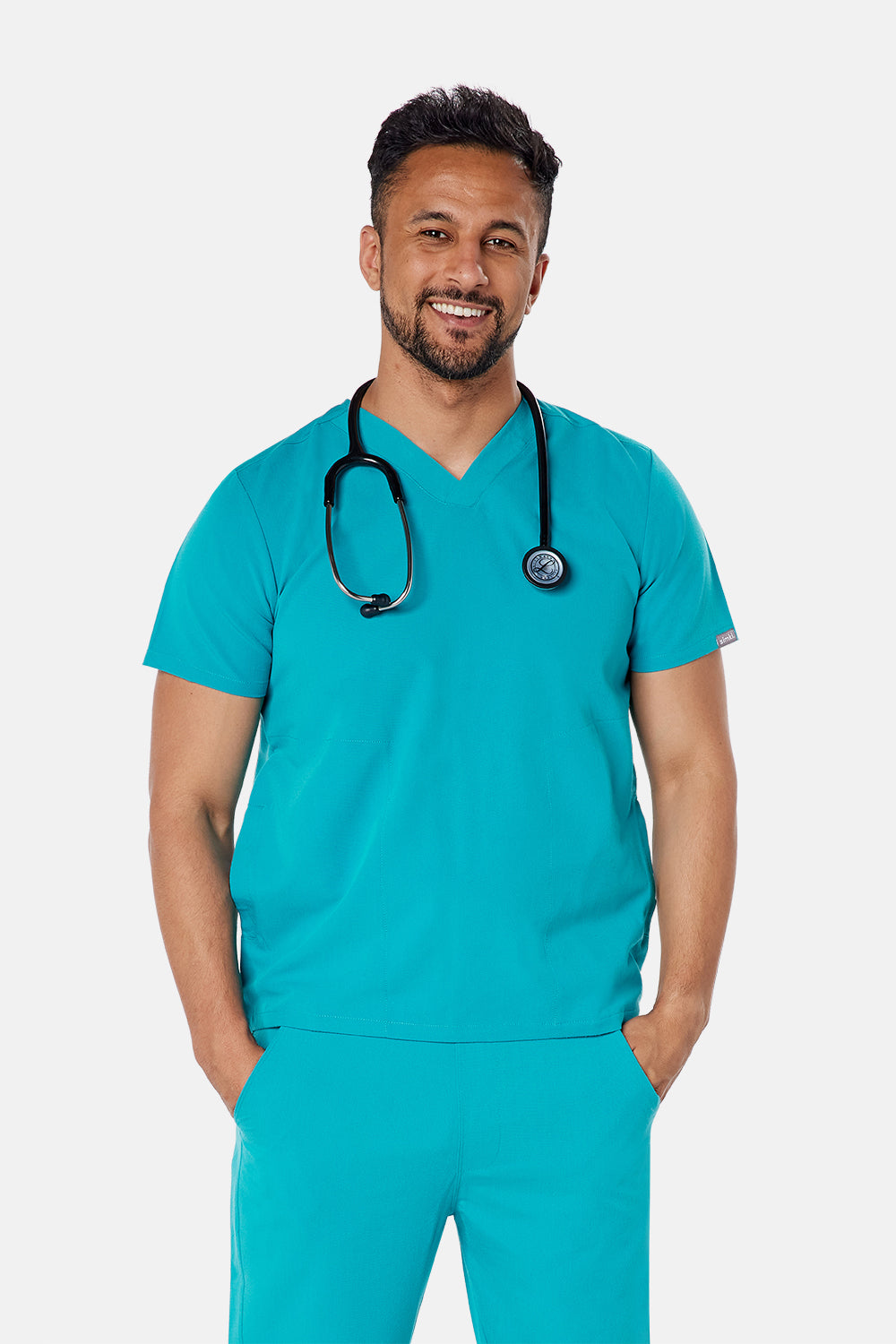 Oscar Scrub Top - BEH-4950 - TEL