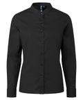 Women's banded collar 'grandad' shirt