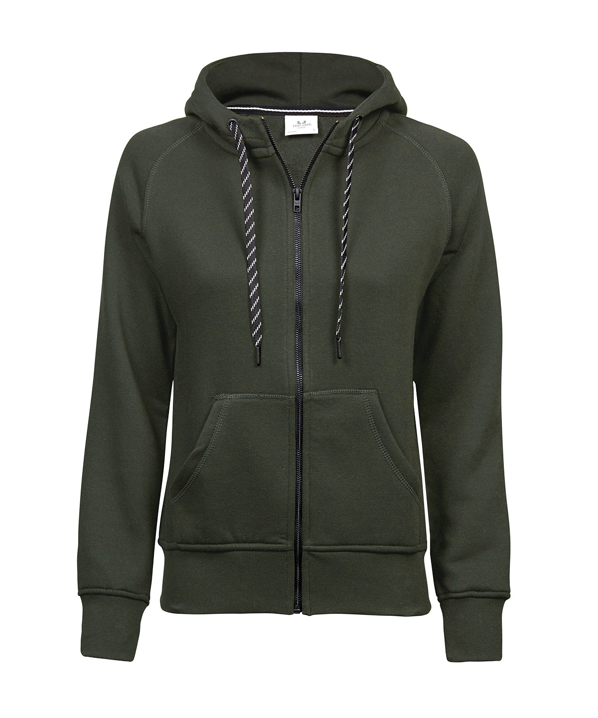 Women’s fashion full-zip hoodie (5436)