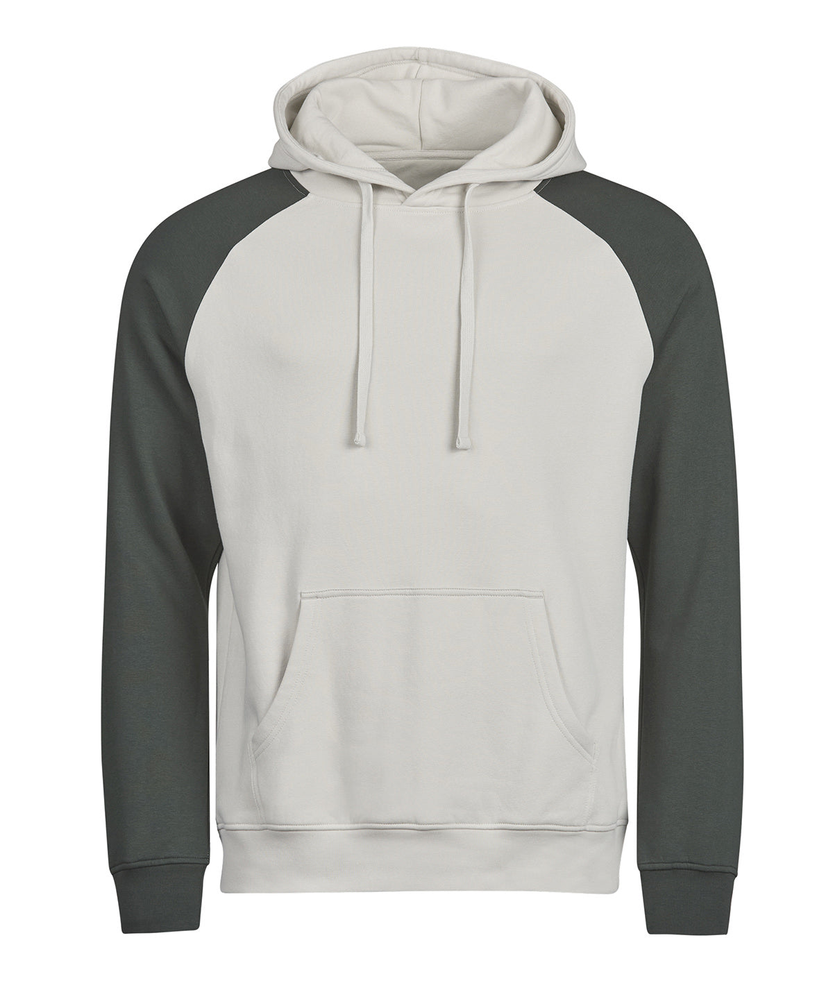 UNLABELED two-tone hooded sweatshirt (5156)