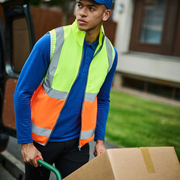 Pro hi-vis full-zip gilet Thumbnail